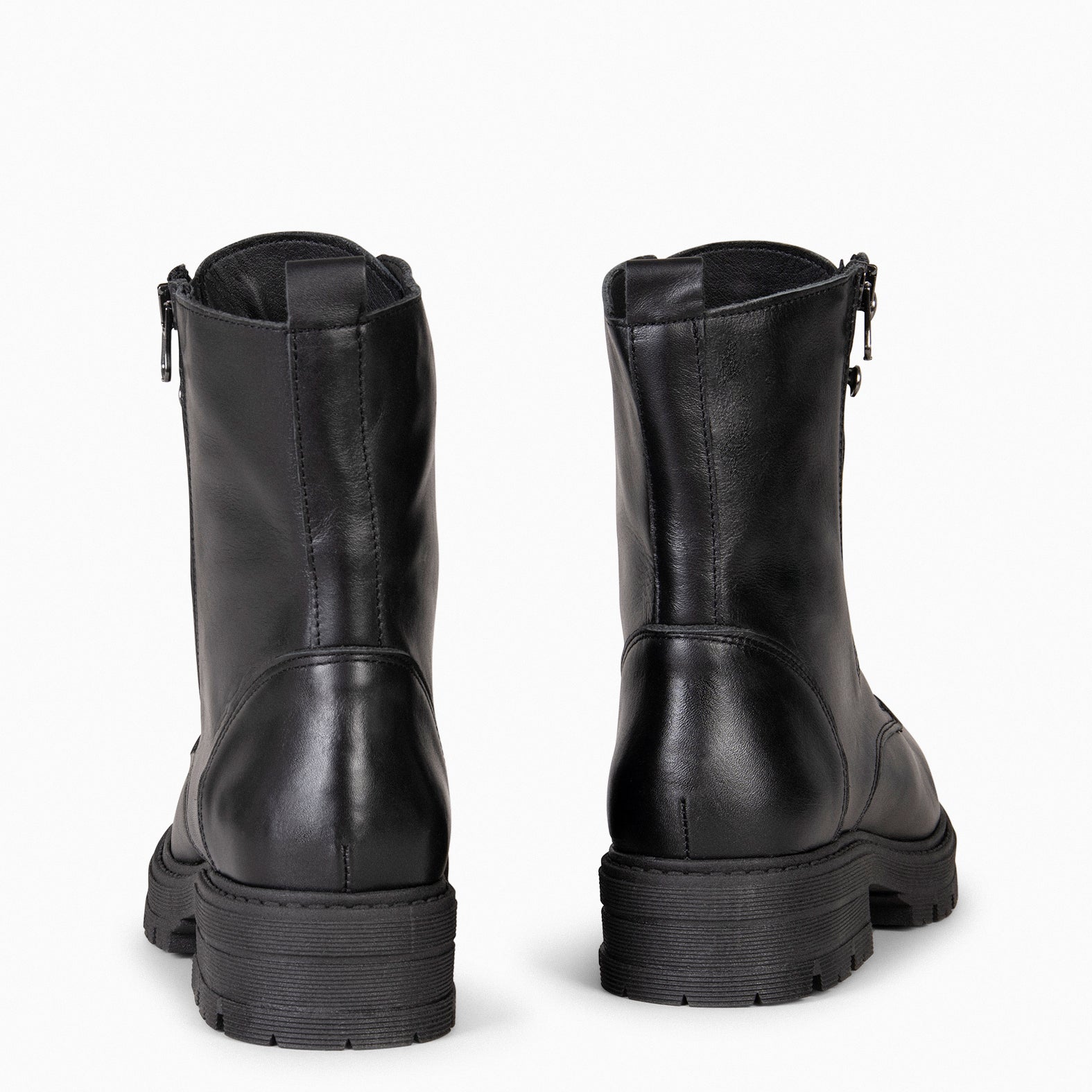 MILITAR – Botas militares de mujer NEGRO - miMaO ®