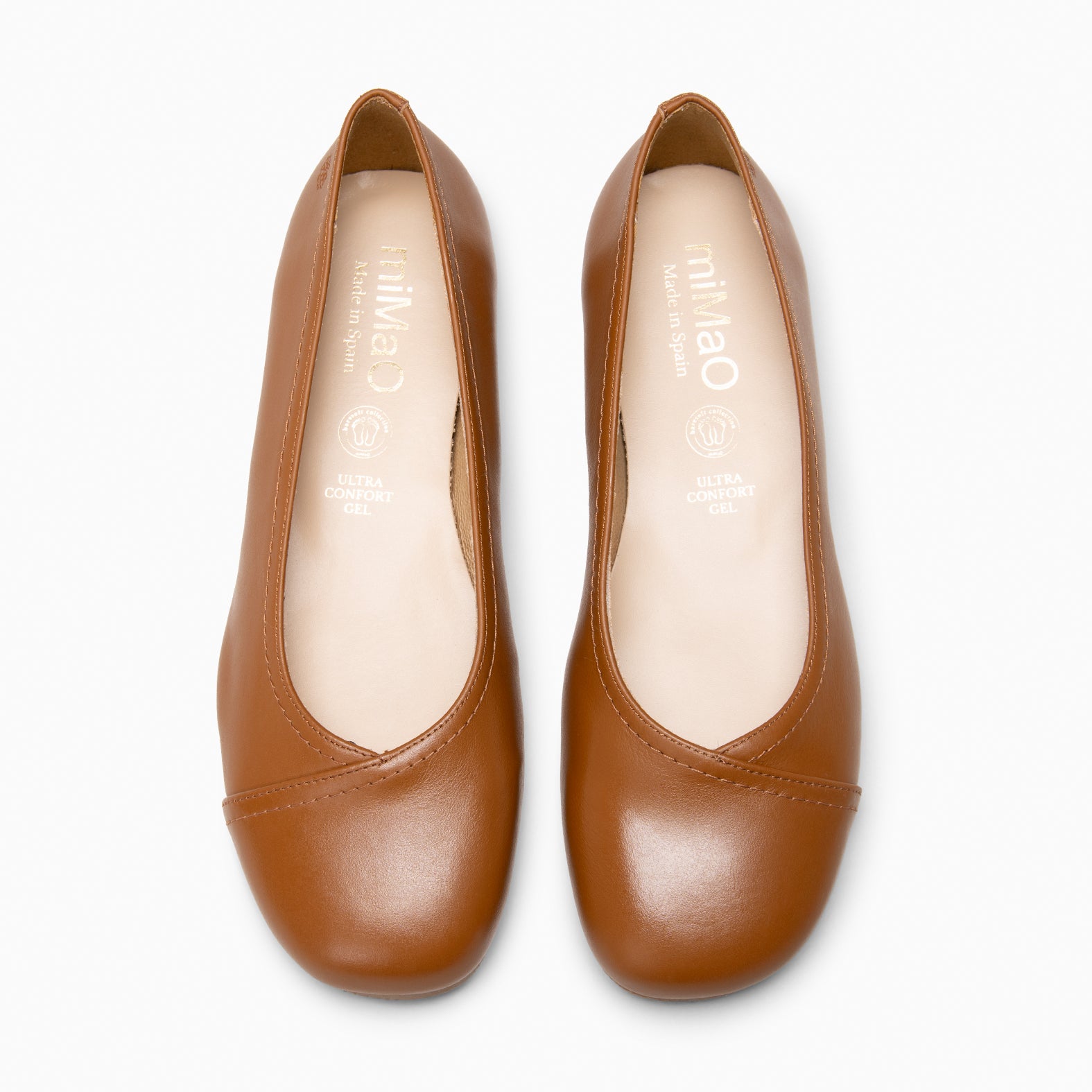 PLUMA - BAILARINA ESTILO BARESOFT CUERO - miMaO ®