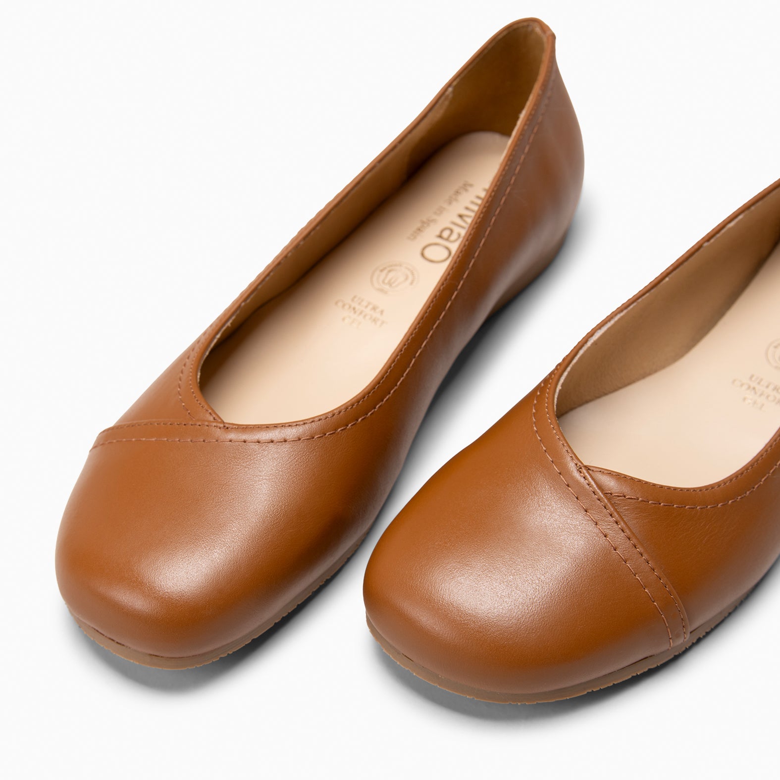 PLUMA - BAILARINA ESTILO BARESOFT CUERO - miMaO ®