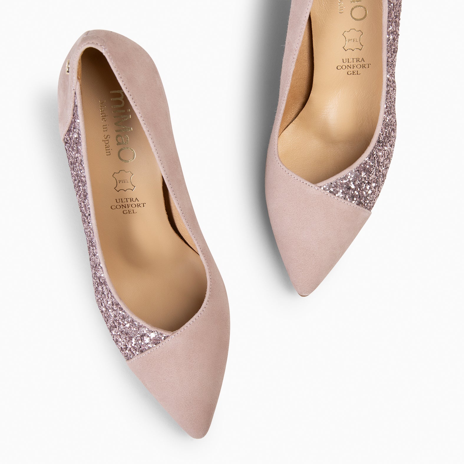 GLAM NIGHT - PINK HIGH HEEL WITH GLITTER