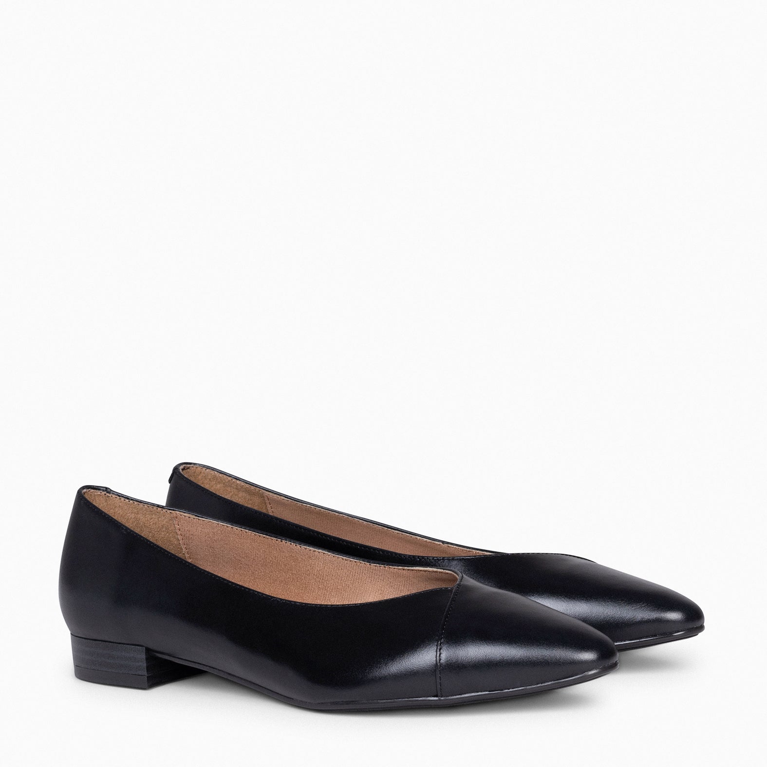 MARIE – Manoletina de punta fina NEGRO - miMaO ®