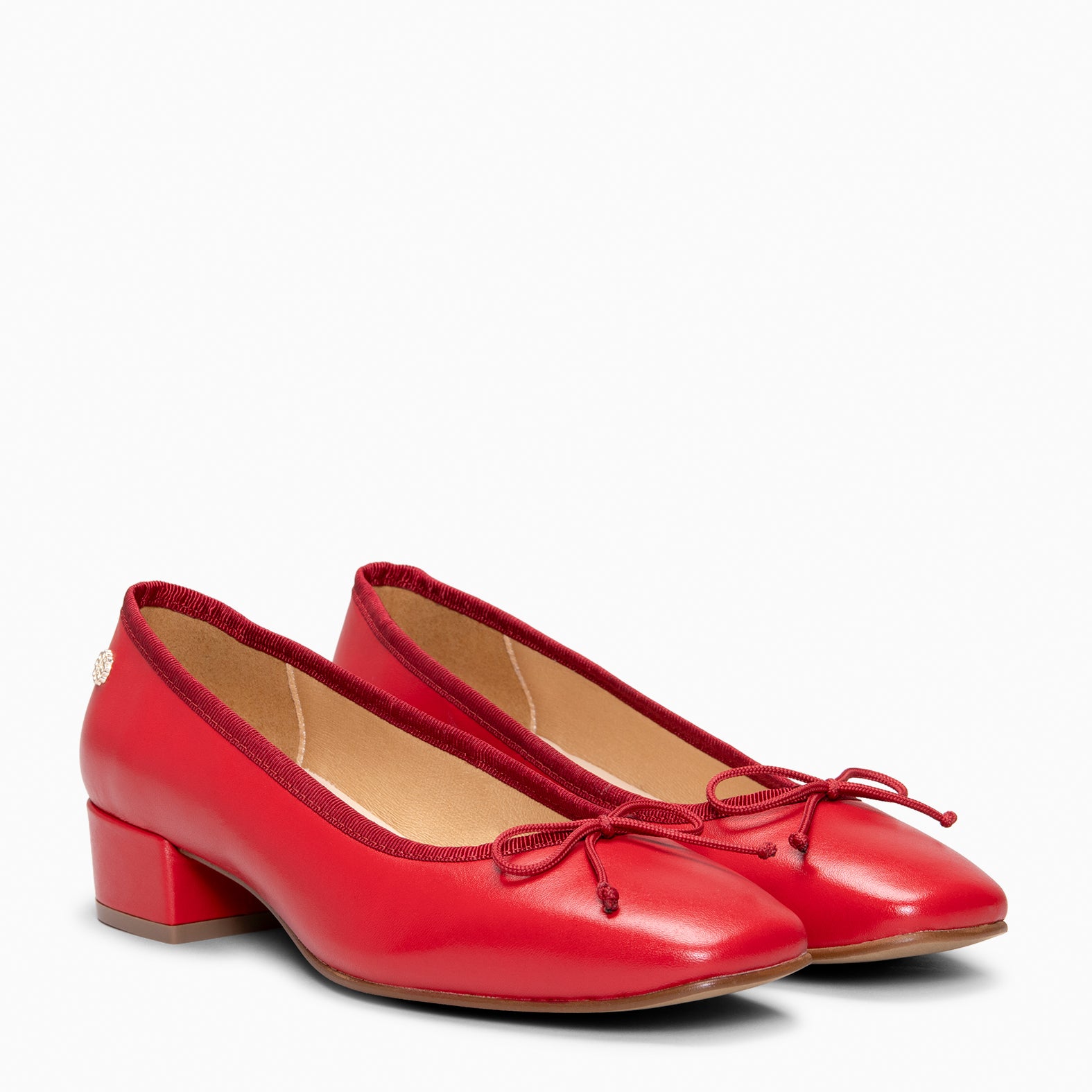 OPERA - RED BALLERINA WITH HEEL