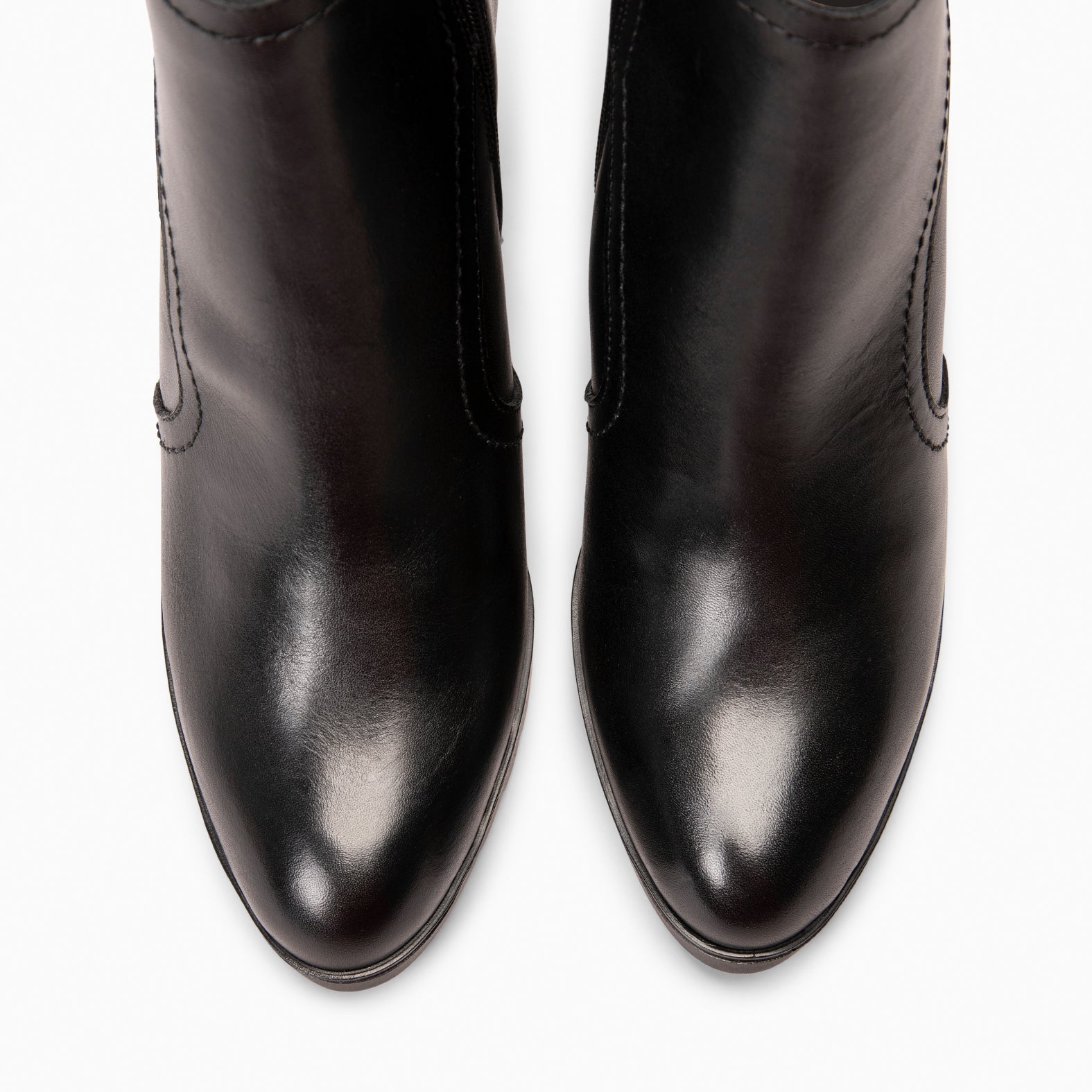OLI – Botines de tacón alto con hebilla decorativa NEGRO - miMaO ®