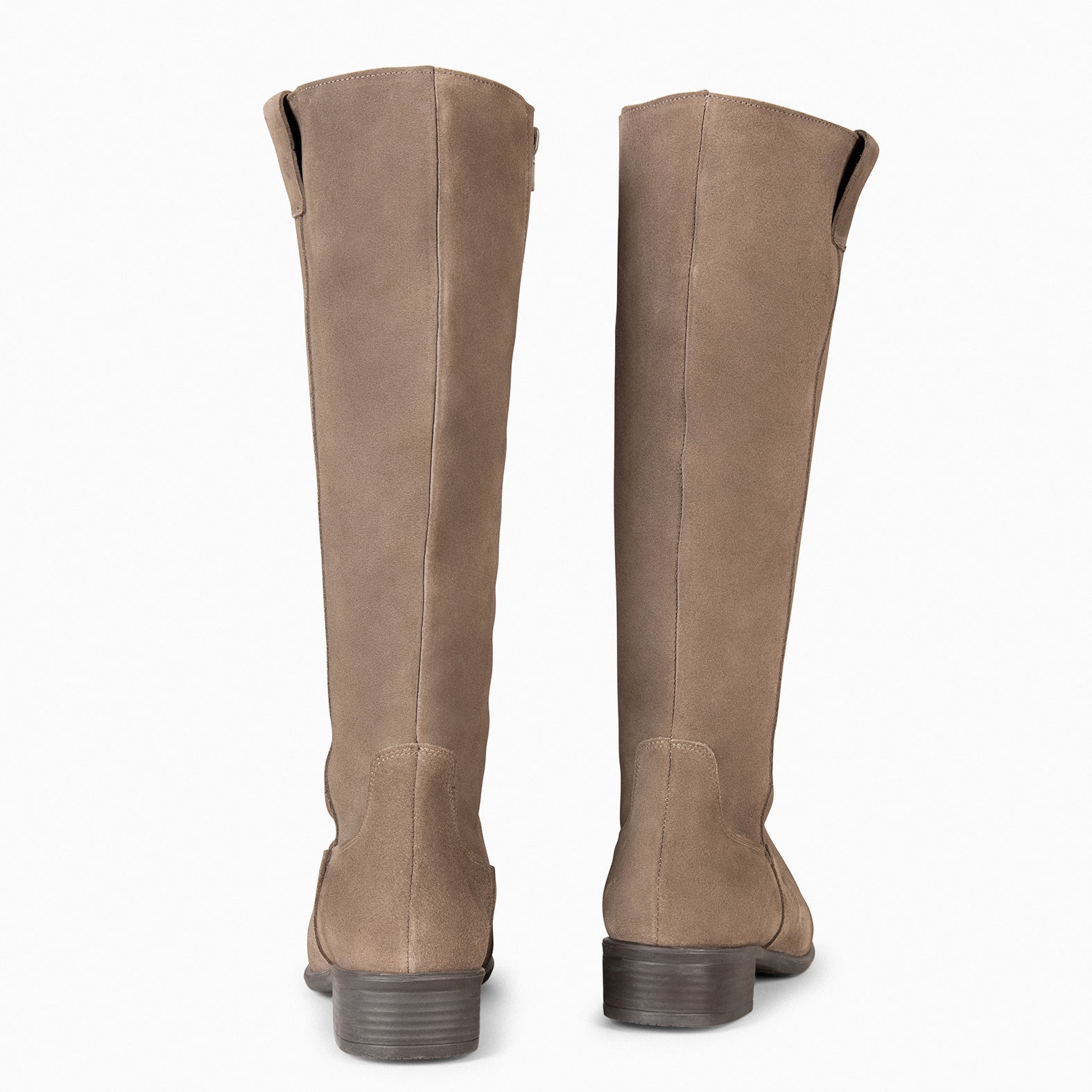TEXAS - Botas de tacón bajo TAUPE - miMaO ®