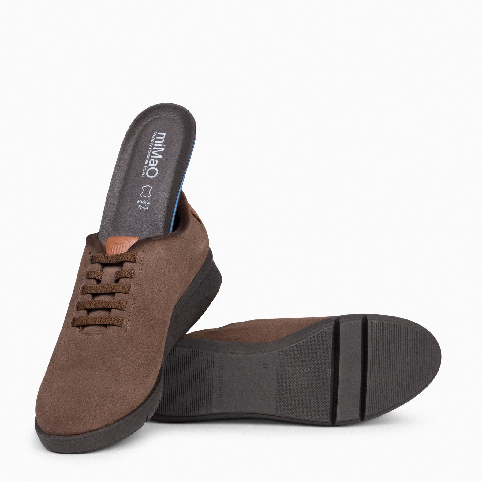 FLY - Zapatos deportivos con cuña TAUPE