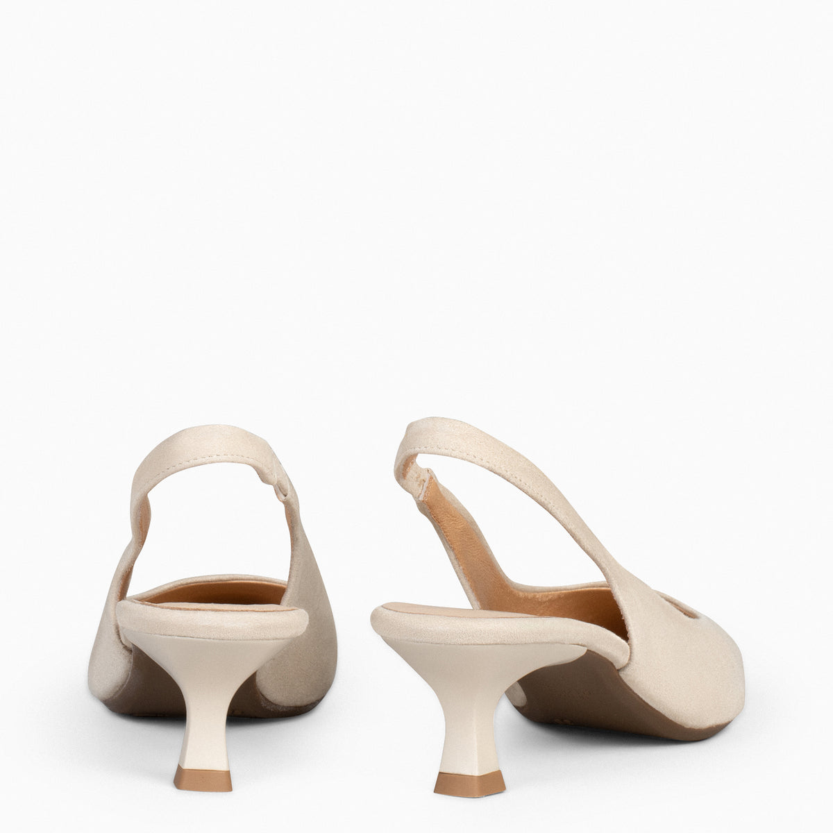 KITTEN DESTALONADO – Zapatos de Tacón acampanado BEIGE
