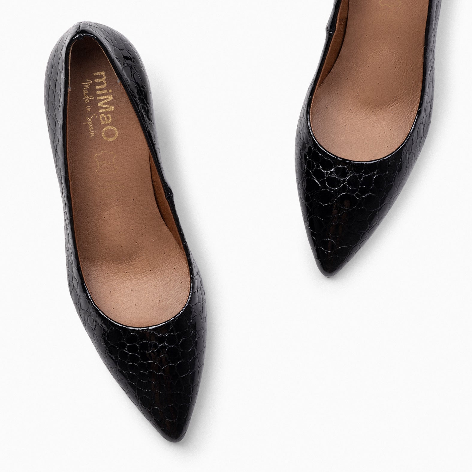 STILETTO SAUVAGE - Zapato de tacón de Aguja NEGRO - miMaO ®