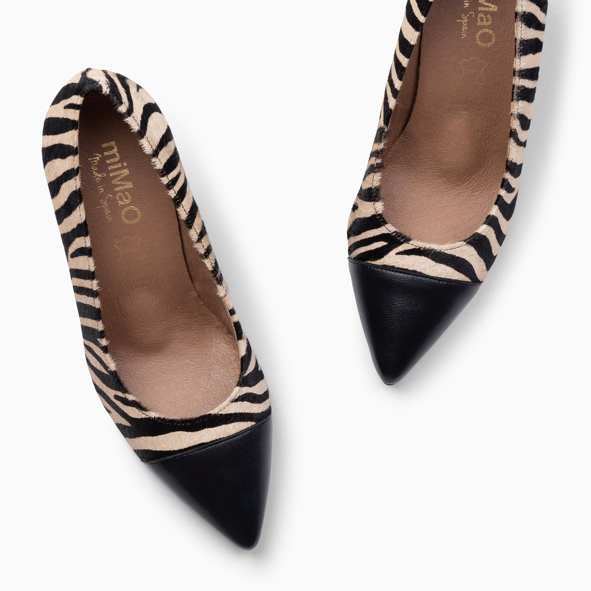 GLAM WILD – ZEBRA Comfortable and elegant heels