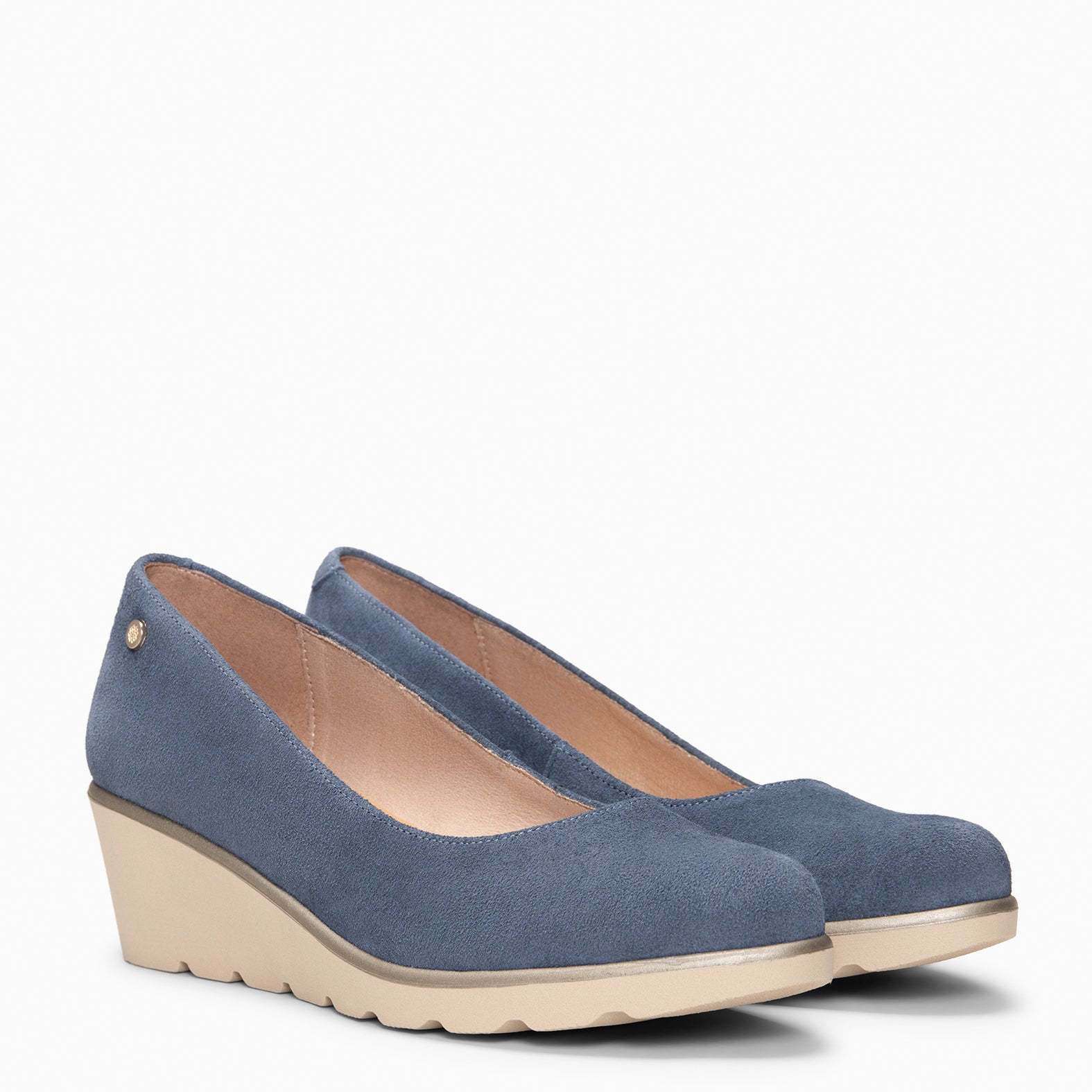 IRIS - Bailarina con cuña JEANS