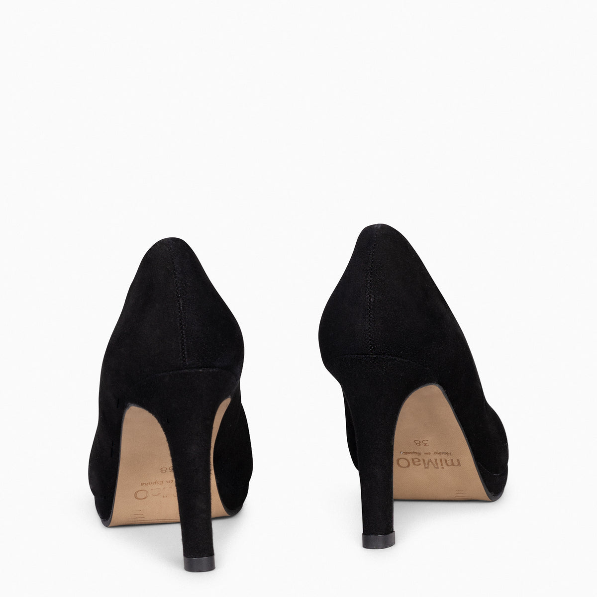 PLATAFORMA - Zapatos de tacón alto y plataforma NEGRO