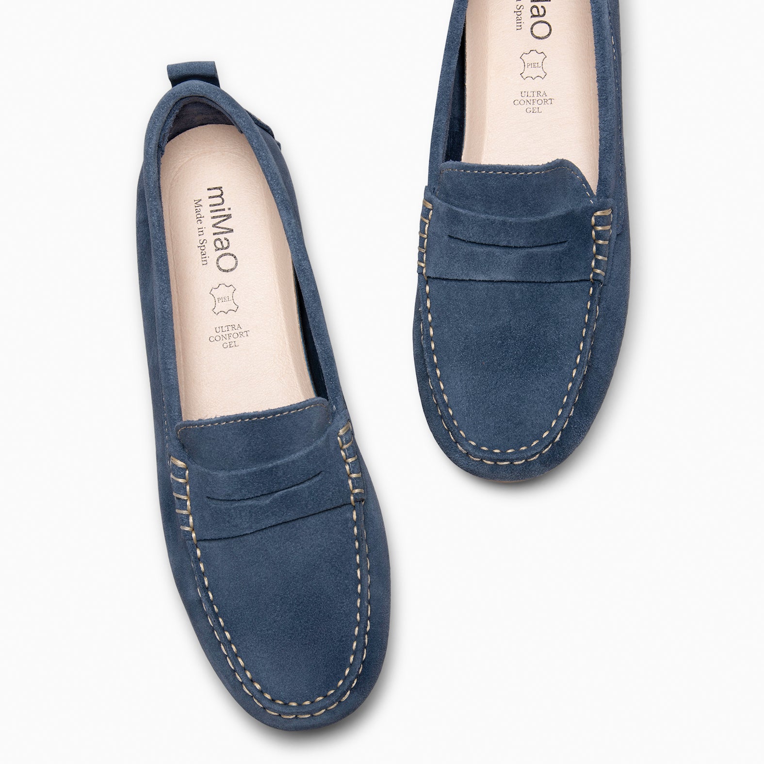 MONTEZ – Mocasín plano con plantilla extraíble JEANS - miMaO ®