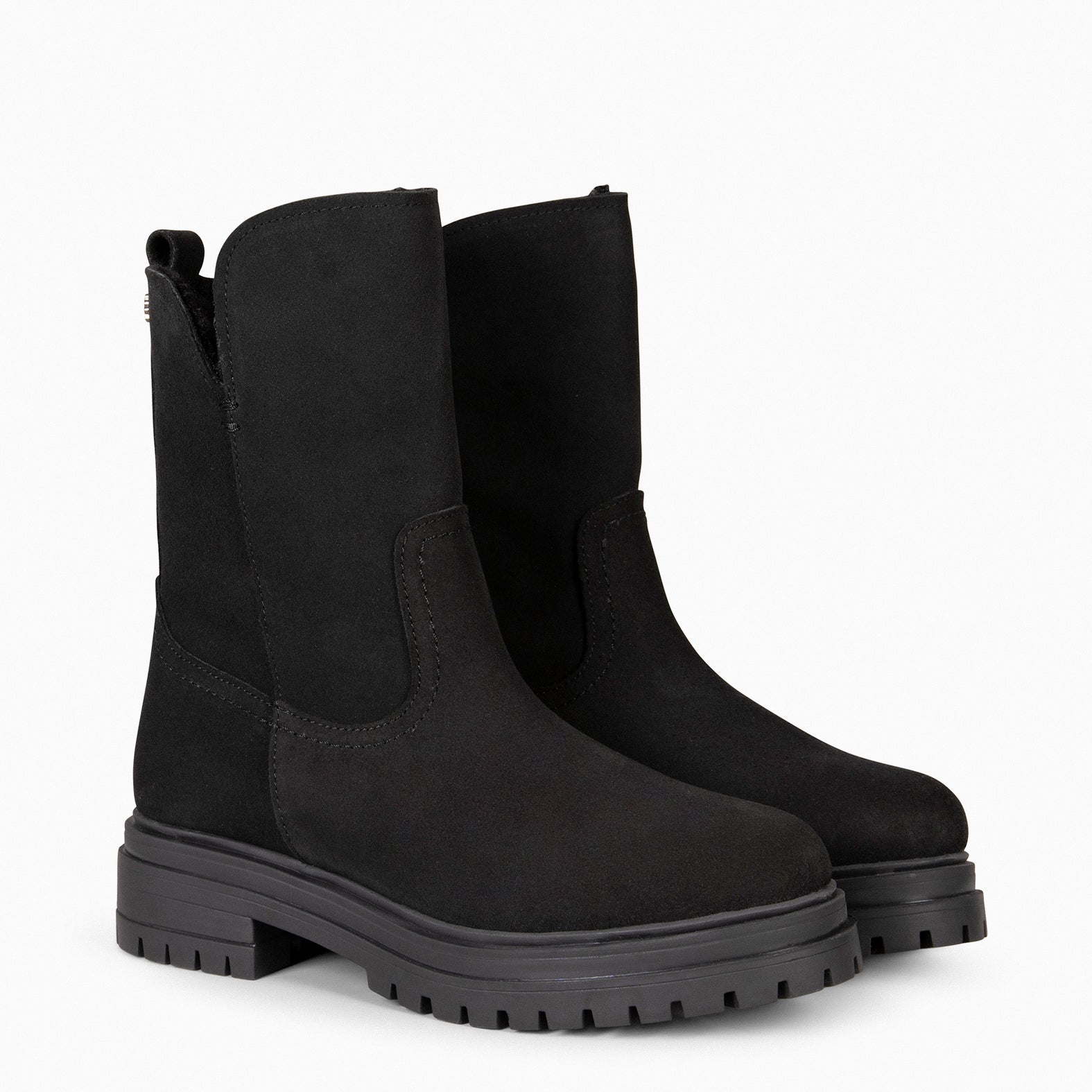 LAPONIA – Bottines Fourrées NOIR pour femme