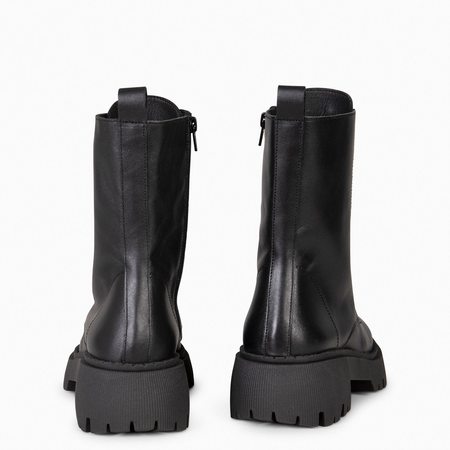HALEN - Botas militares plataforma track NEGRO - miMaO ®