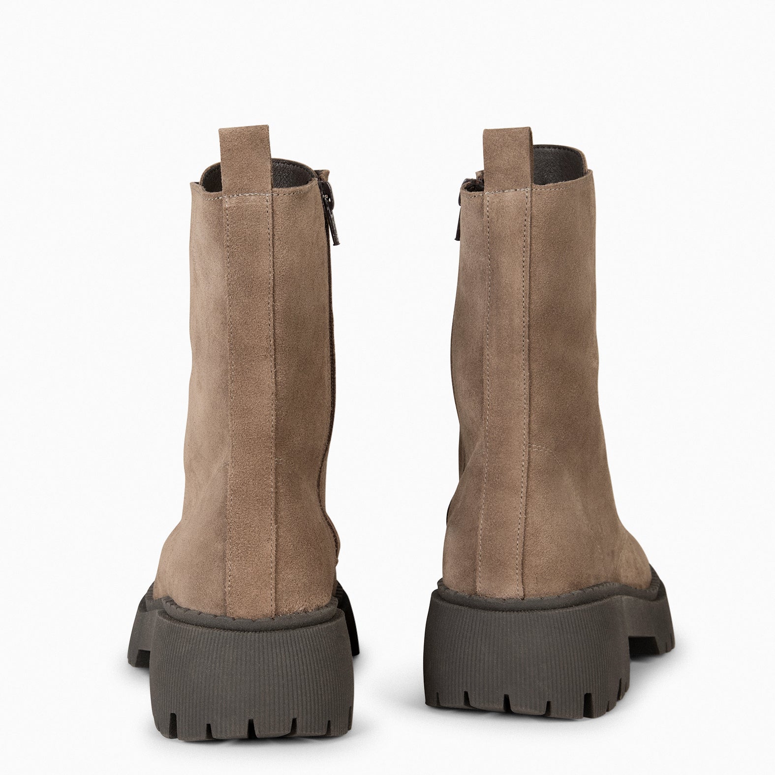 HALEN - Botas militares plataforma track TAUPE - miMaO ®