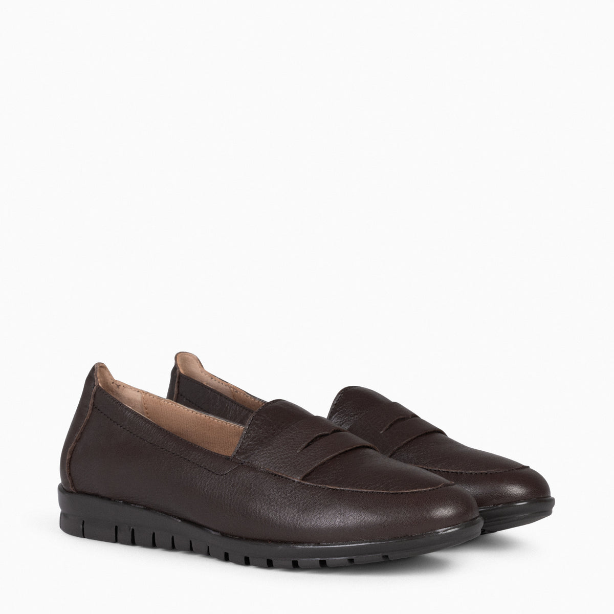 360 - Mocasines con Antifaz MARRÓN - miMaO ®