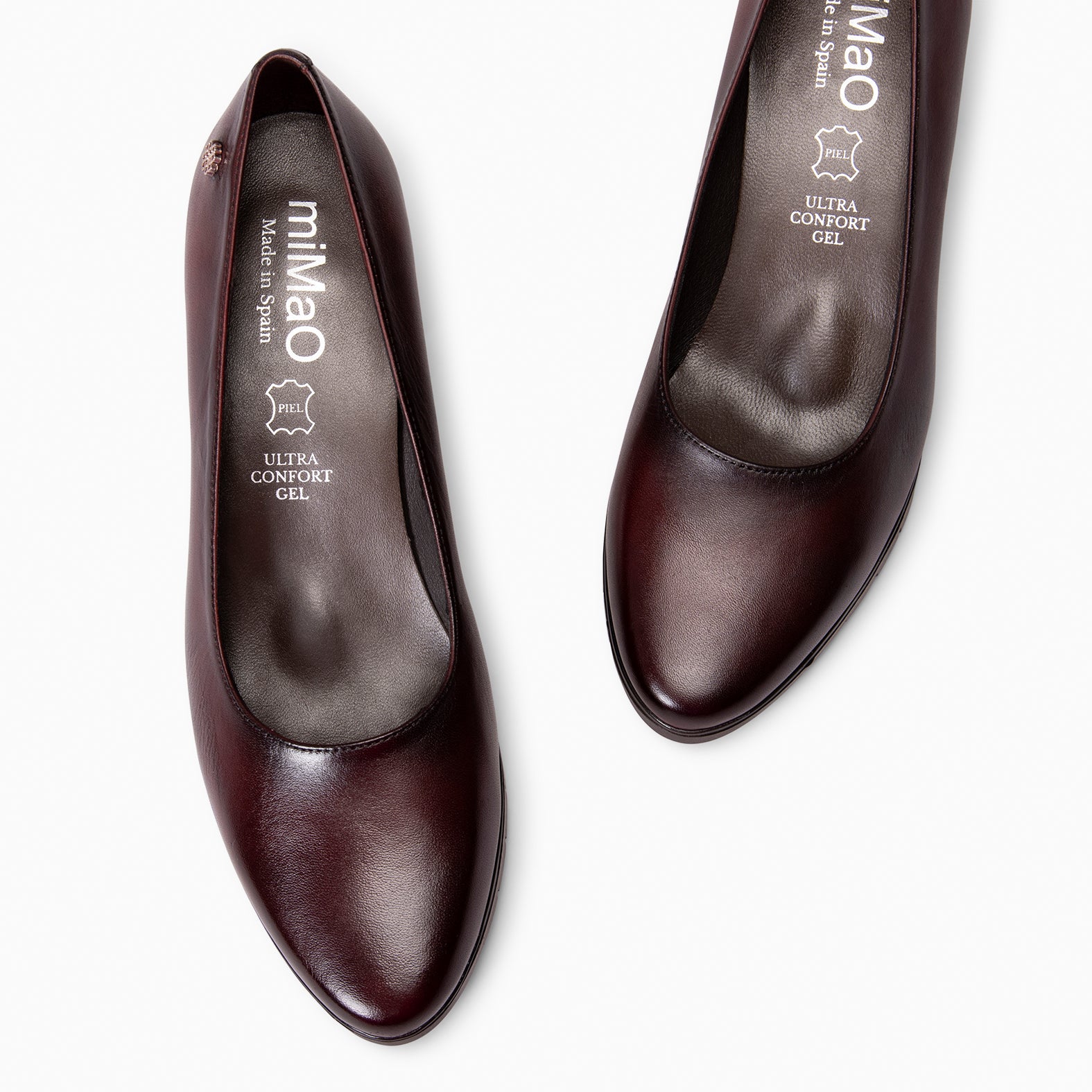 URBAN TREND S - ZAPATOS DE TACÓN ALTO BURDEOS - miMaO ®