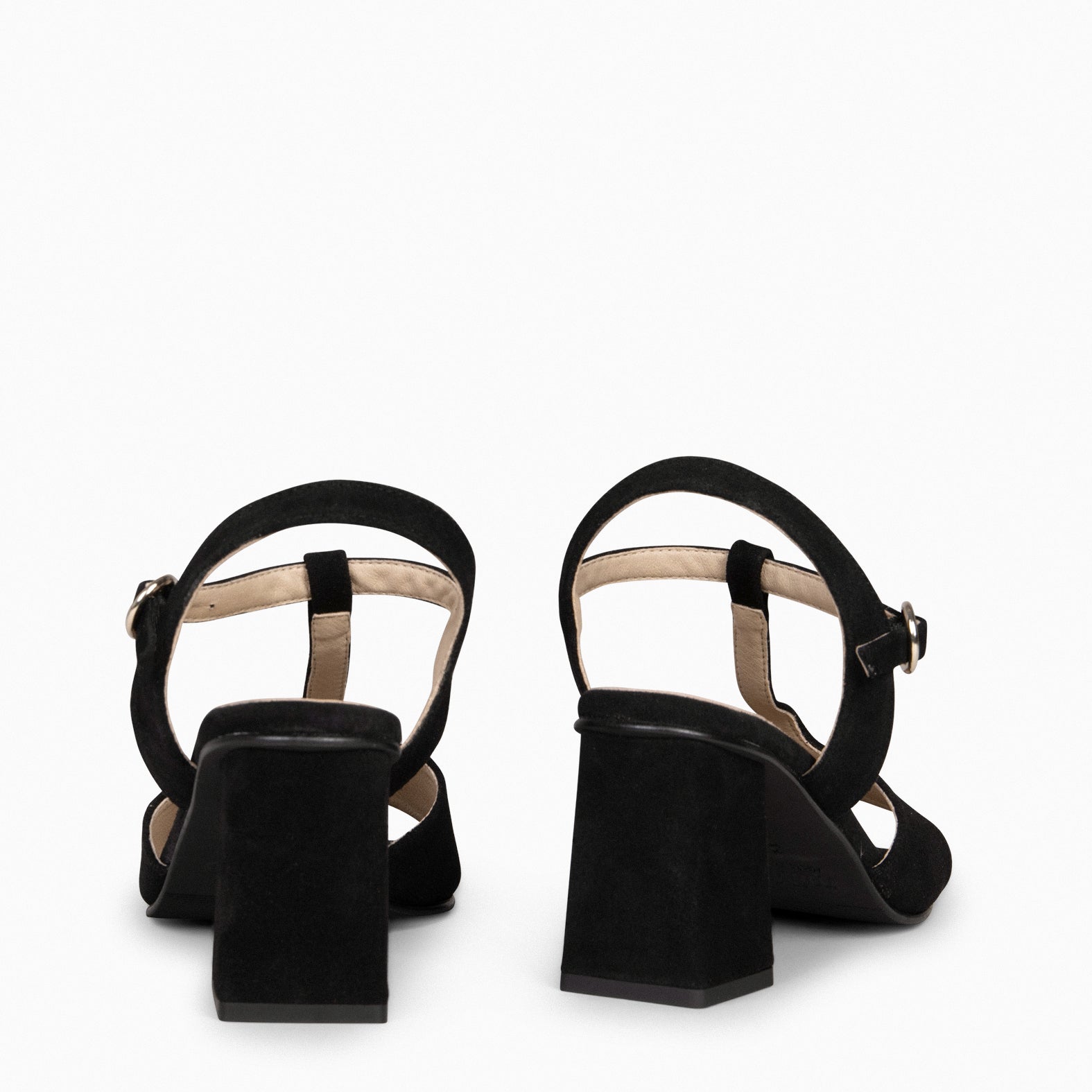 ITAKA - Sandalias de tacón alto NEGRO