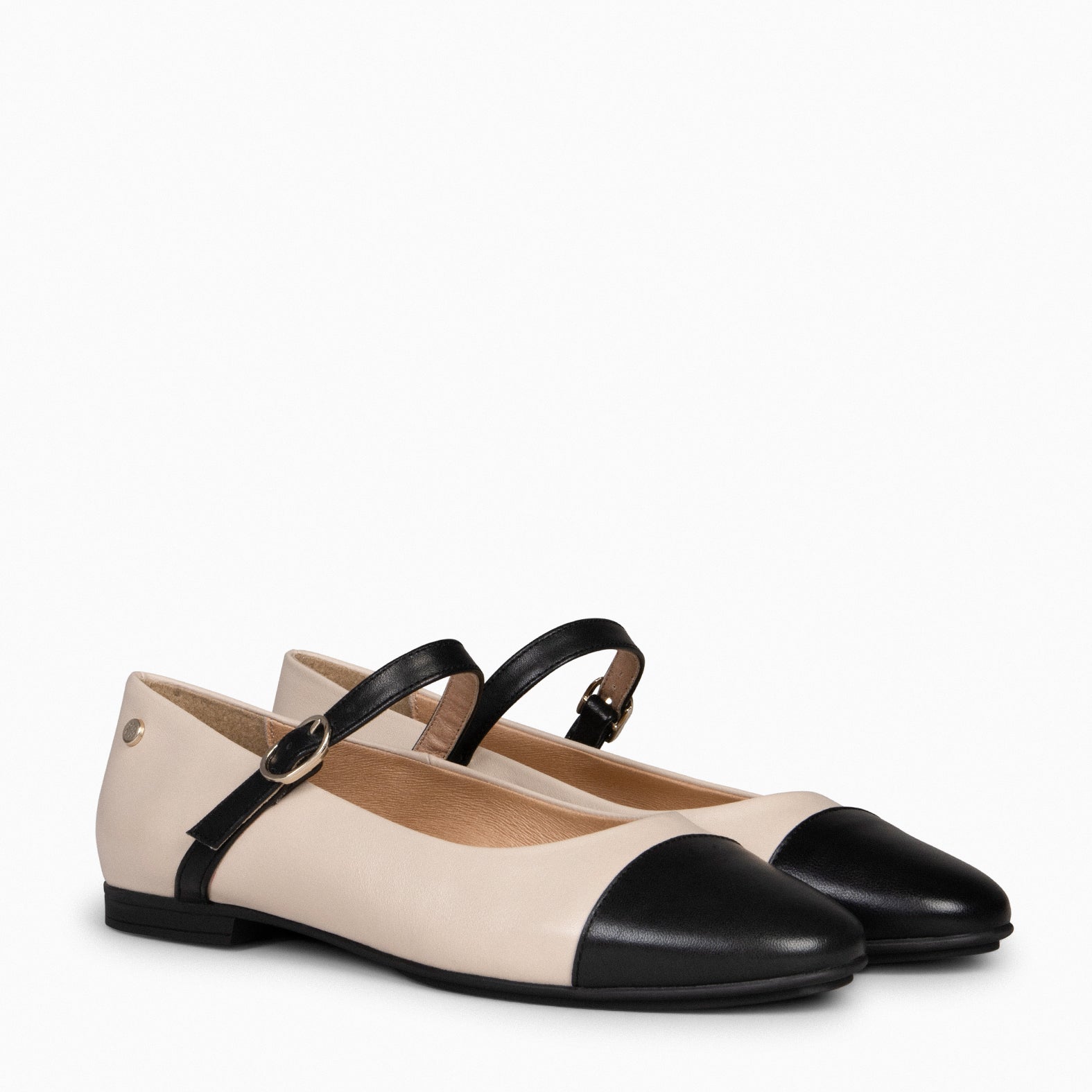 MORGANE - Merceditas con hebilla BEIGE - miMaO ®
