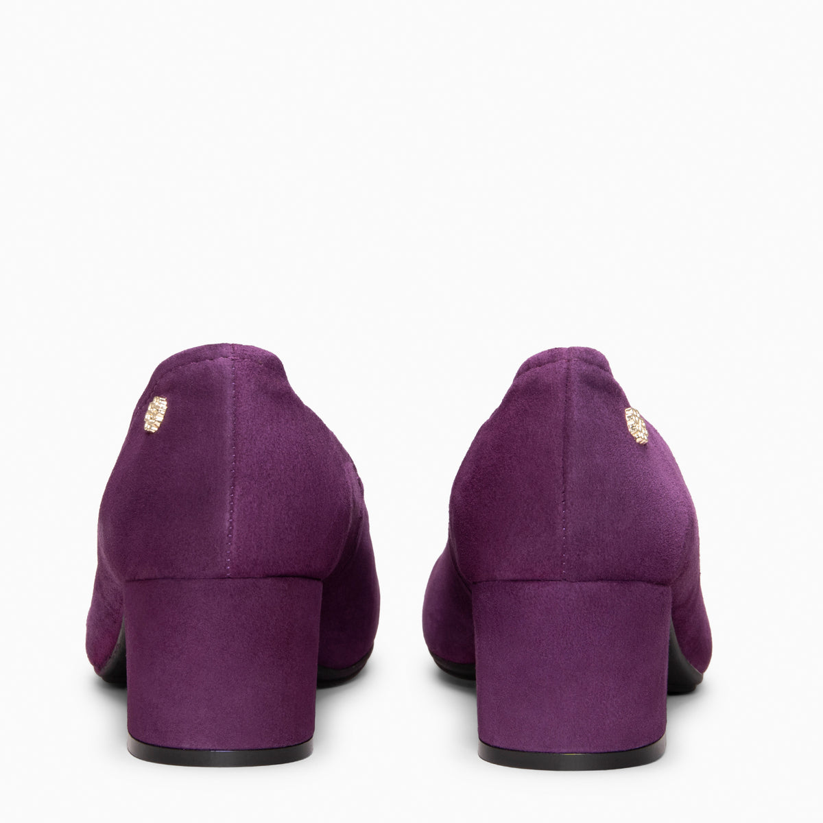 URBAN BARESOFT - Zapatos de salón de tacón ancho MORADO