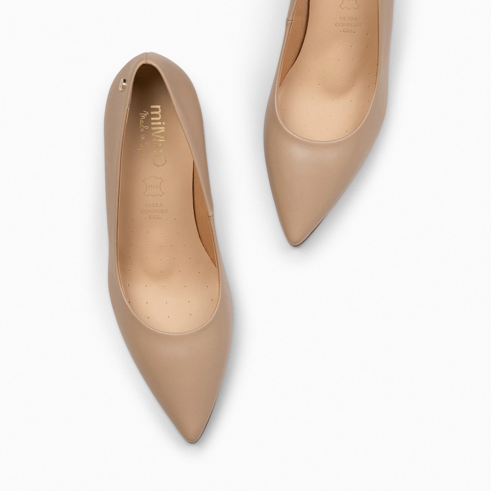 STILETTO SALÓN - Zapatos de tacón de aguja TAUPE - miMaO ®