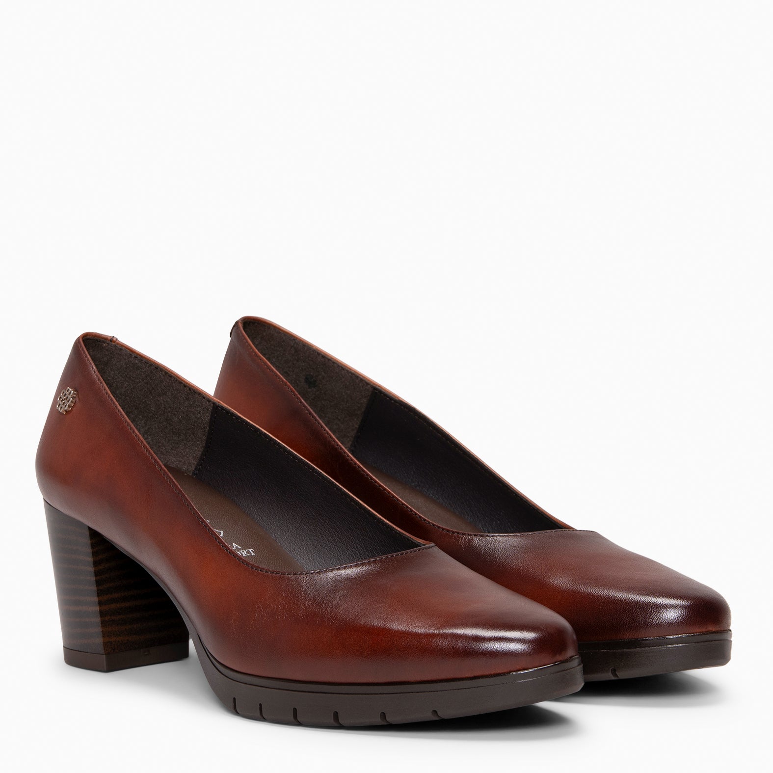 URBAN TREND S - CAMEL Platform high heel