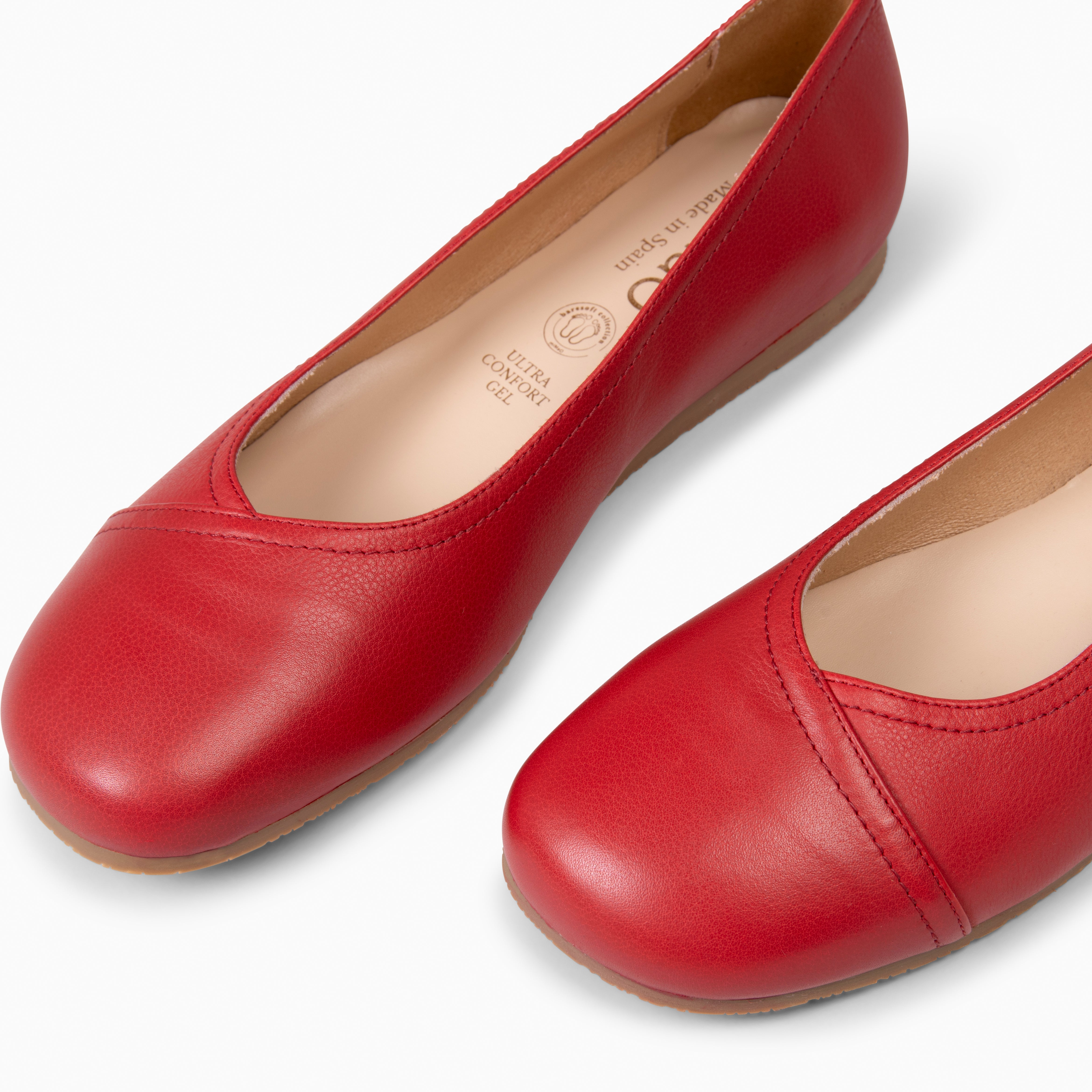 PLUMA - BAILARINA ESTILO BARESOFT ROJO - miMaO ®