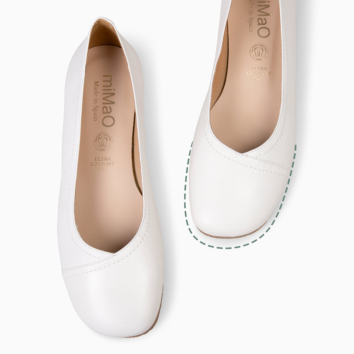 PLUMA - BAILARINA ESTILO BARESOFT BEIGE - miMaO ®