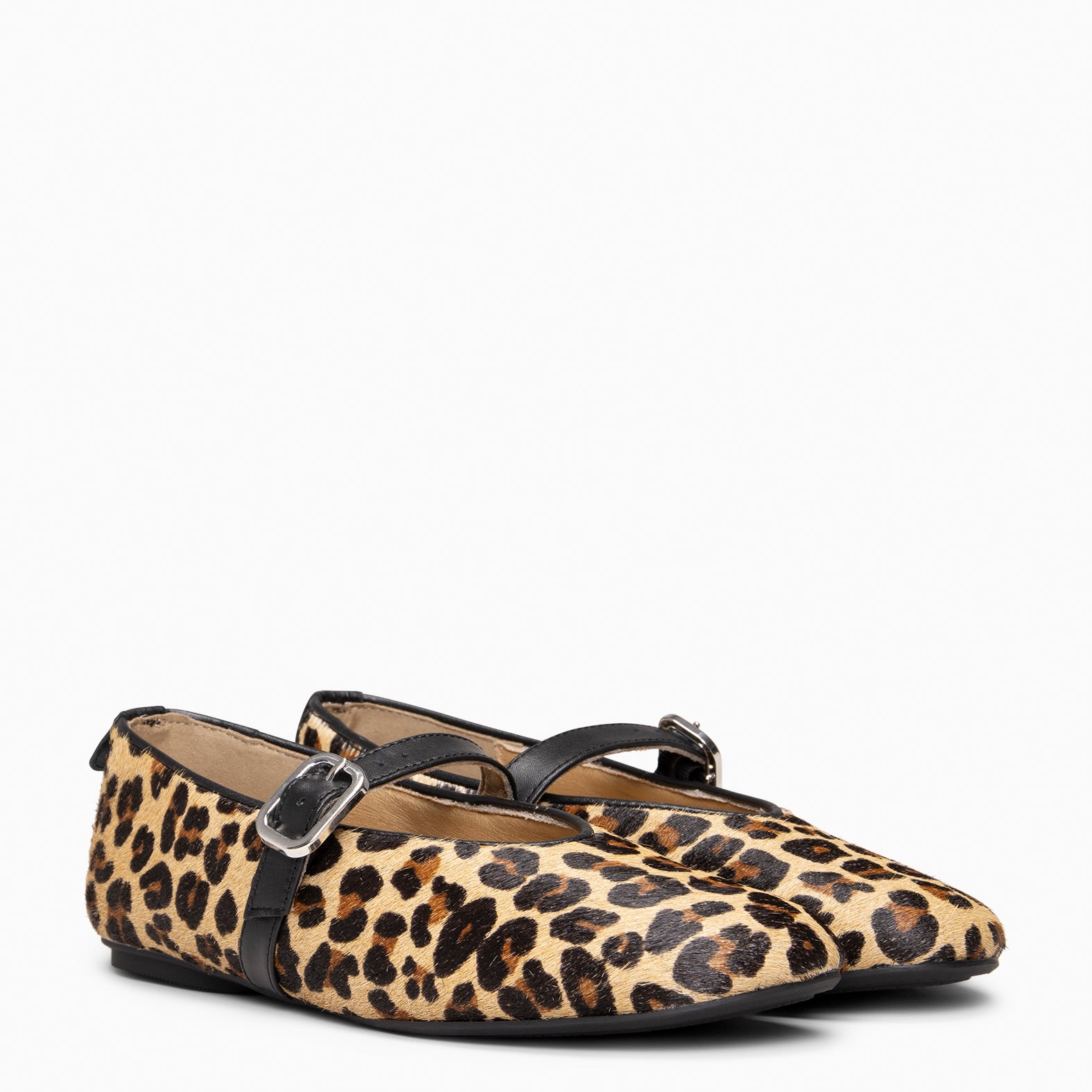 ALHELI - Merceditas con tira ajustable LEOPARDO - miMaO ®