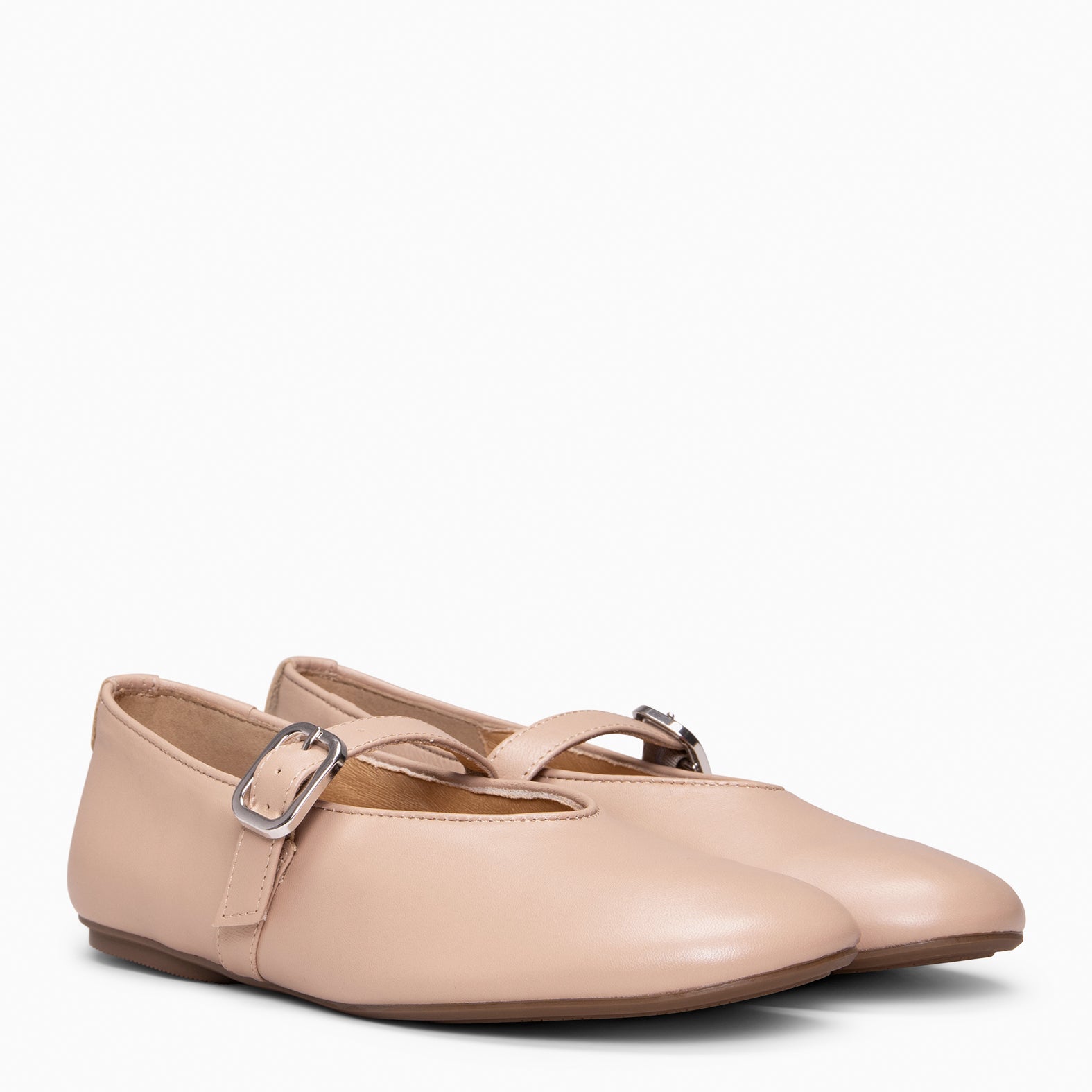 ALHELI - Merceditas con tira ajustable NUDE - miMaO ®
