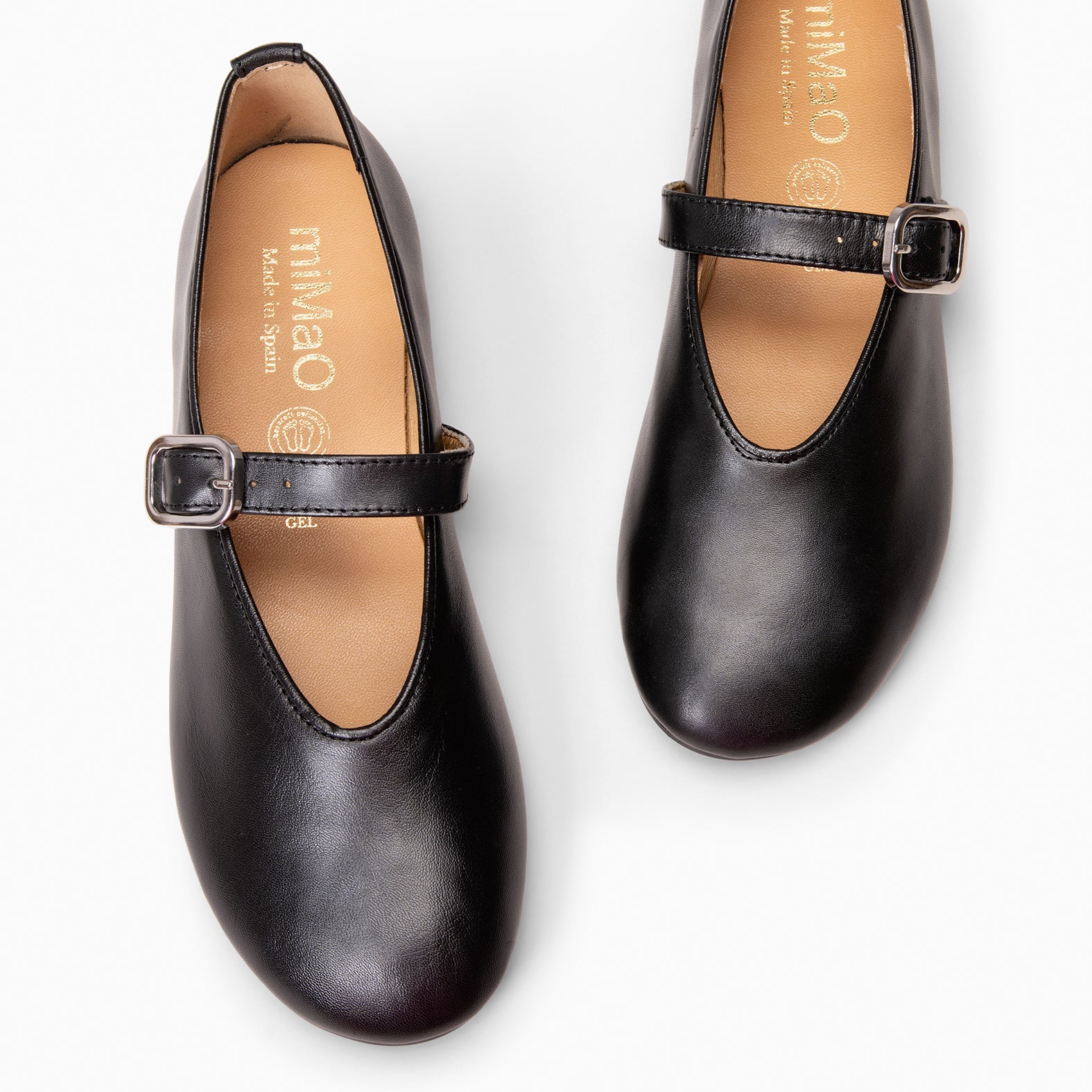 ALHELI - Merceditas con tira ajustable NEGRO - miMaO ®
