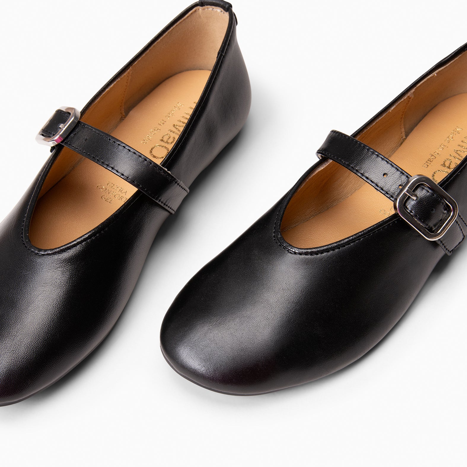 ALHELI - Merceditas con tira ajustable NEGRO - miMaO ®