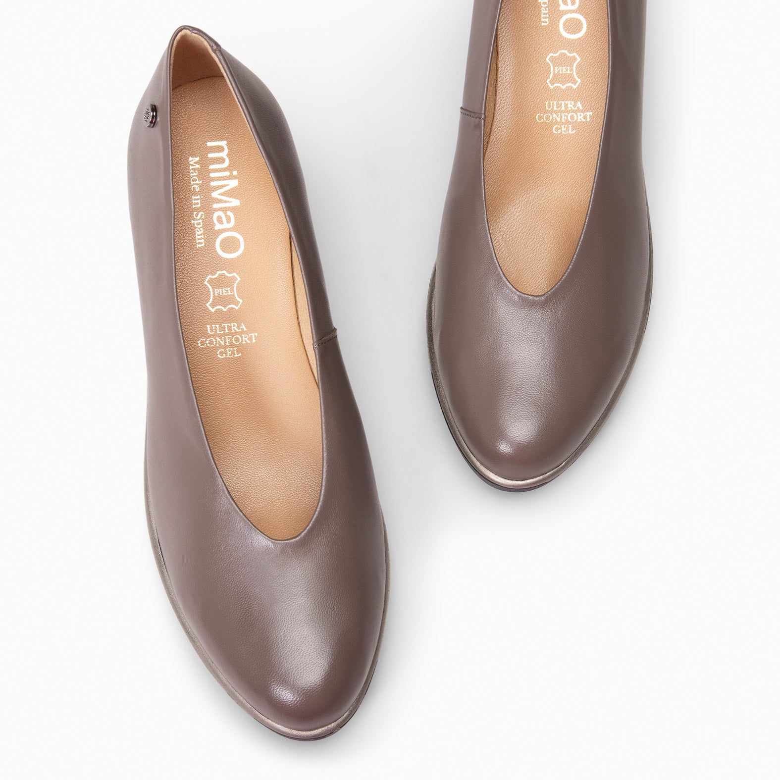 IVY - Bailarina con cuña TAUPE - miMaO ®