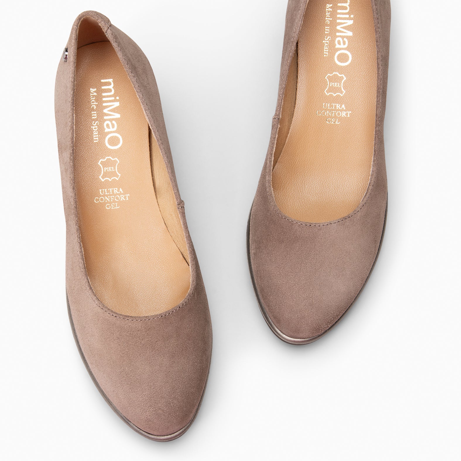 IRIS - Bailarina con cuña TAUPE