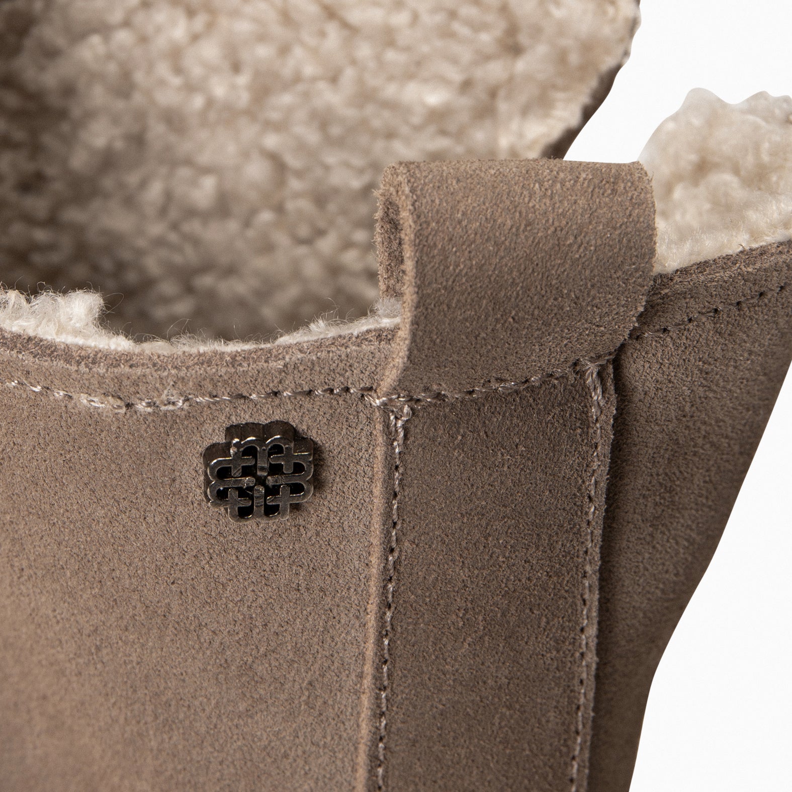 LAPONIA – Bottines Fourrées TAUPE pour femme