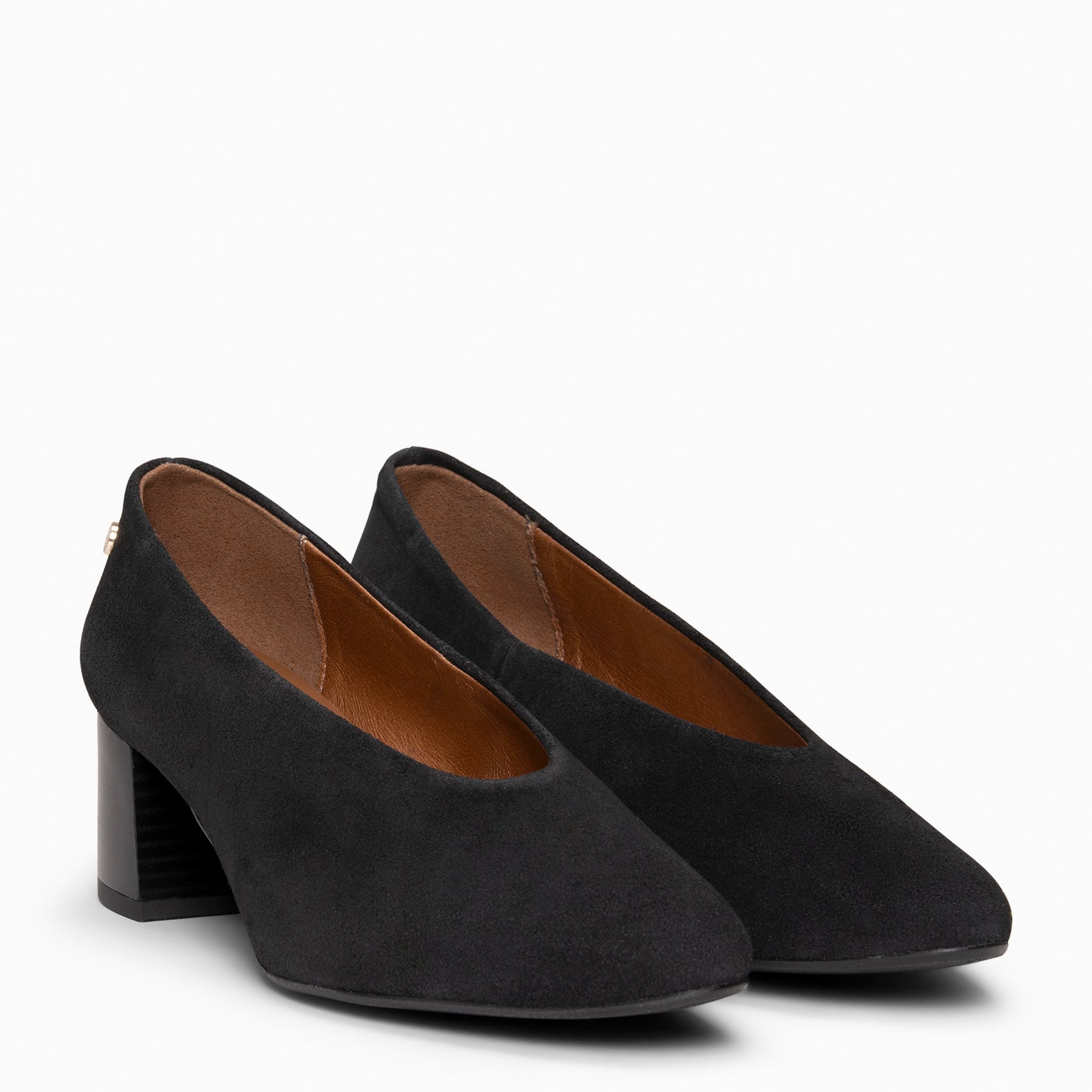 URBAN STYLE - Zapatos de tacón ancho NEGRO - miMaO ®