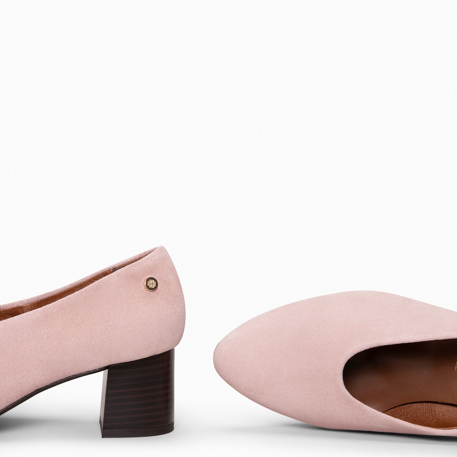 URBAN STYLE - Zapatos de tacón ancho NUDE - miMaO ®