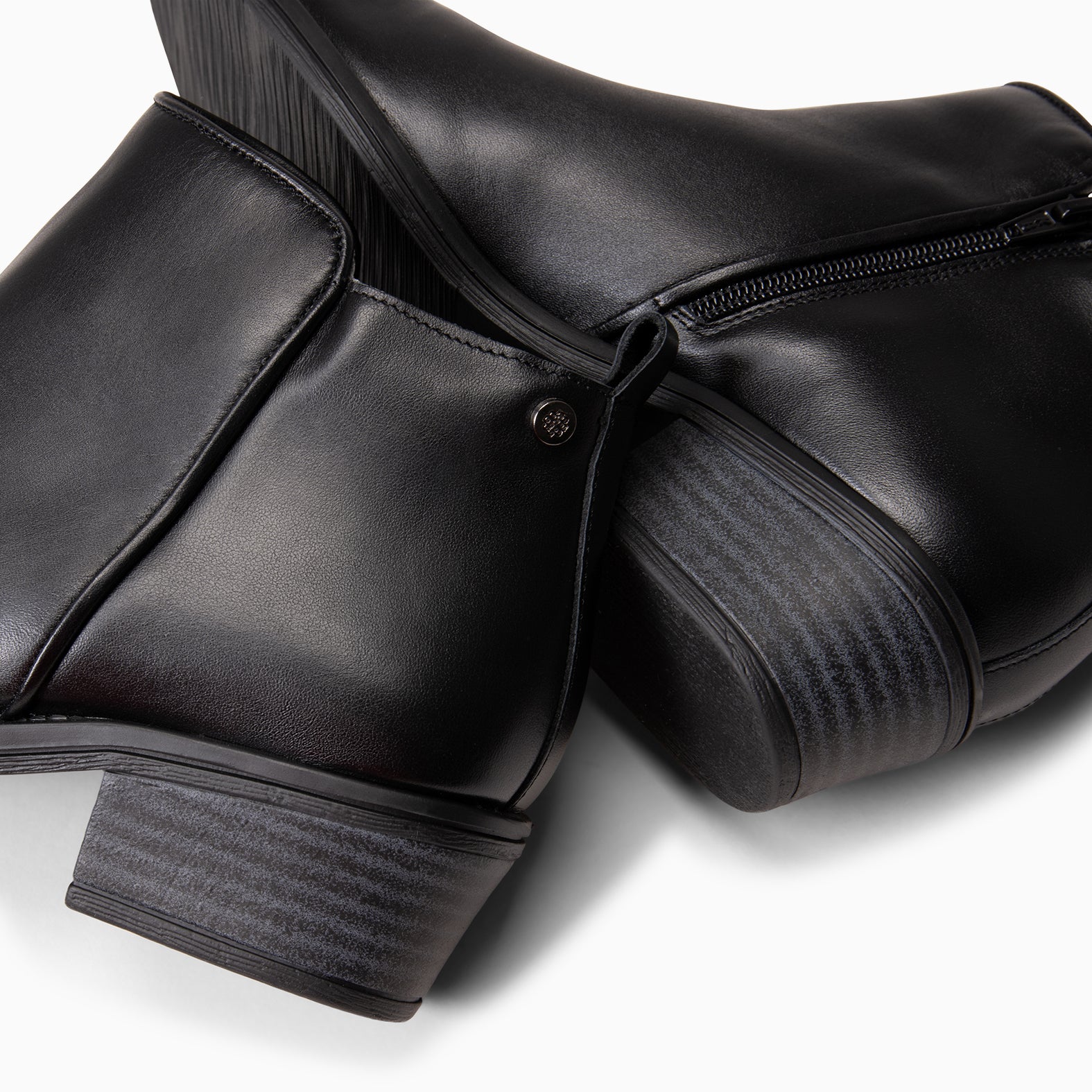 BALTIMORE - BOTINES DE CAÑA BAJA NEGRO - miMaO ®