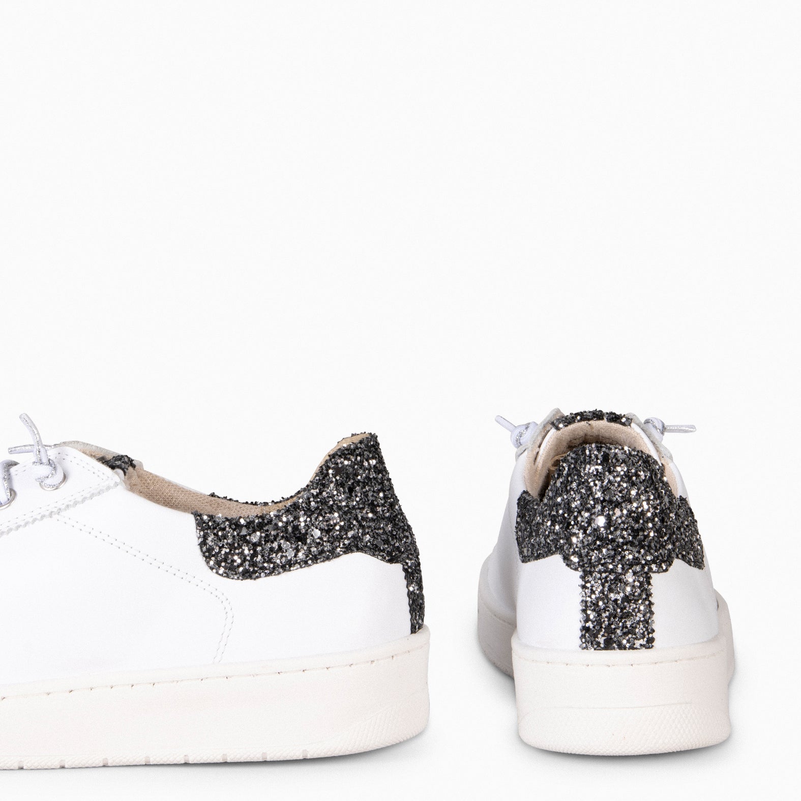 NANTES - Zapatillas Elegantes BLANCOGLITTER - miMaO ®
