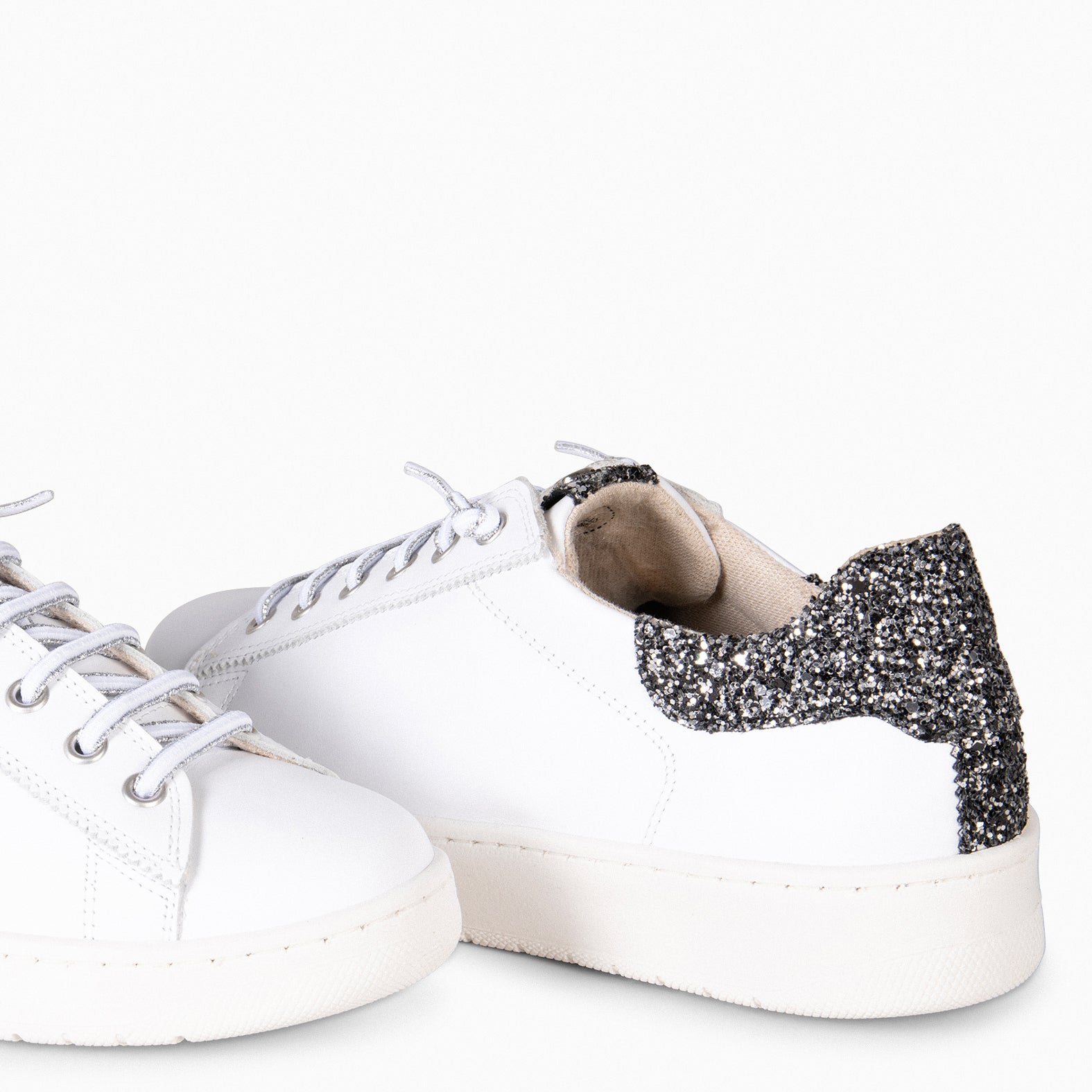 NANTES - Zapatillas Elegantes BLANCOGLITTER - miMaO ®
