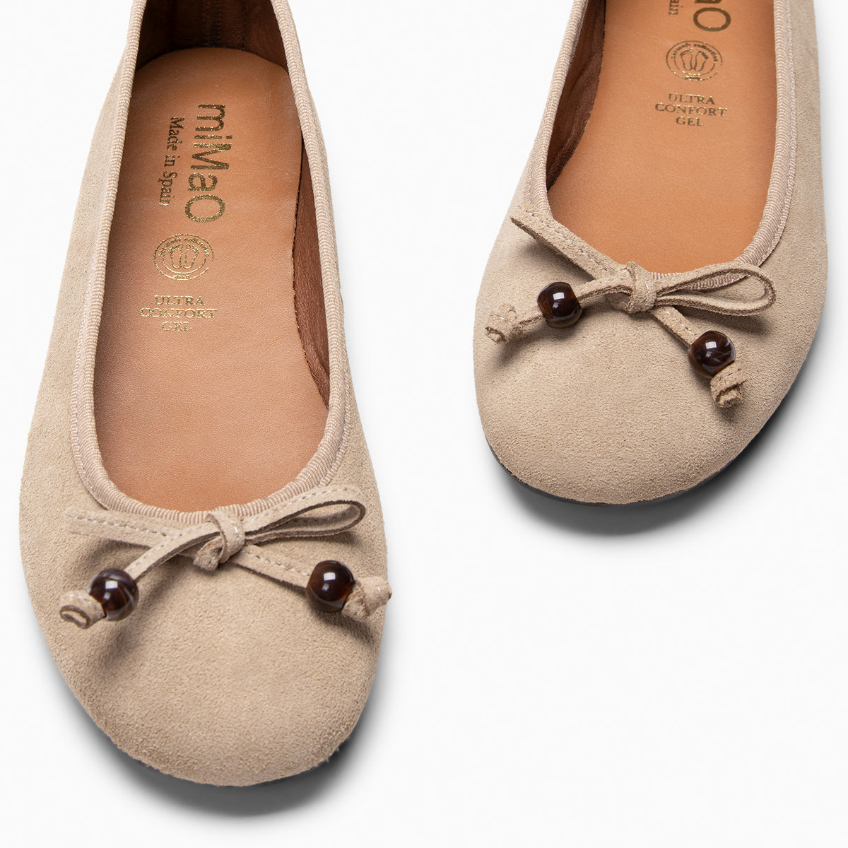 ELVIRA - Bailarinas Baresoft BEIGE