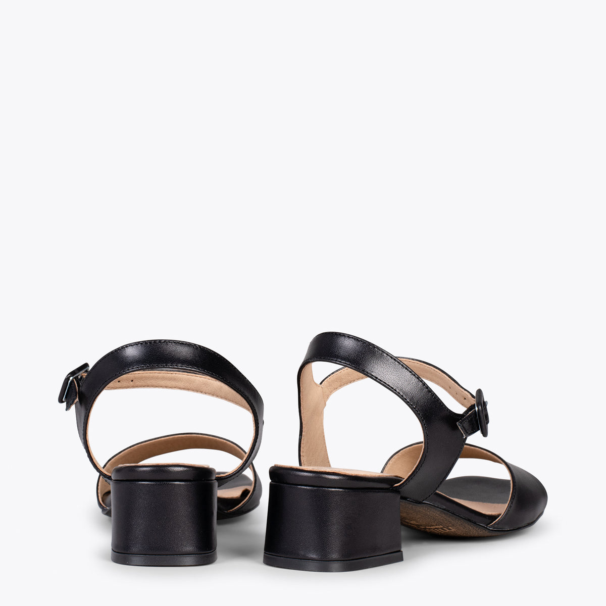 VILNA - Sandalias de tacón NEGRO