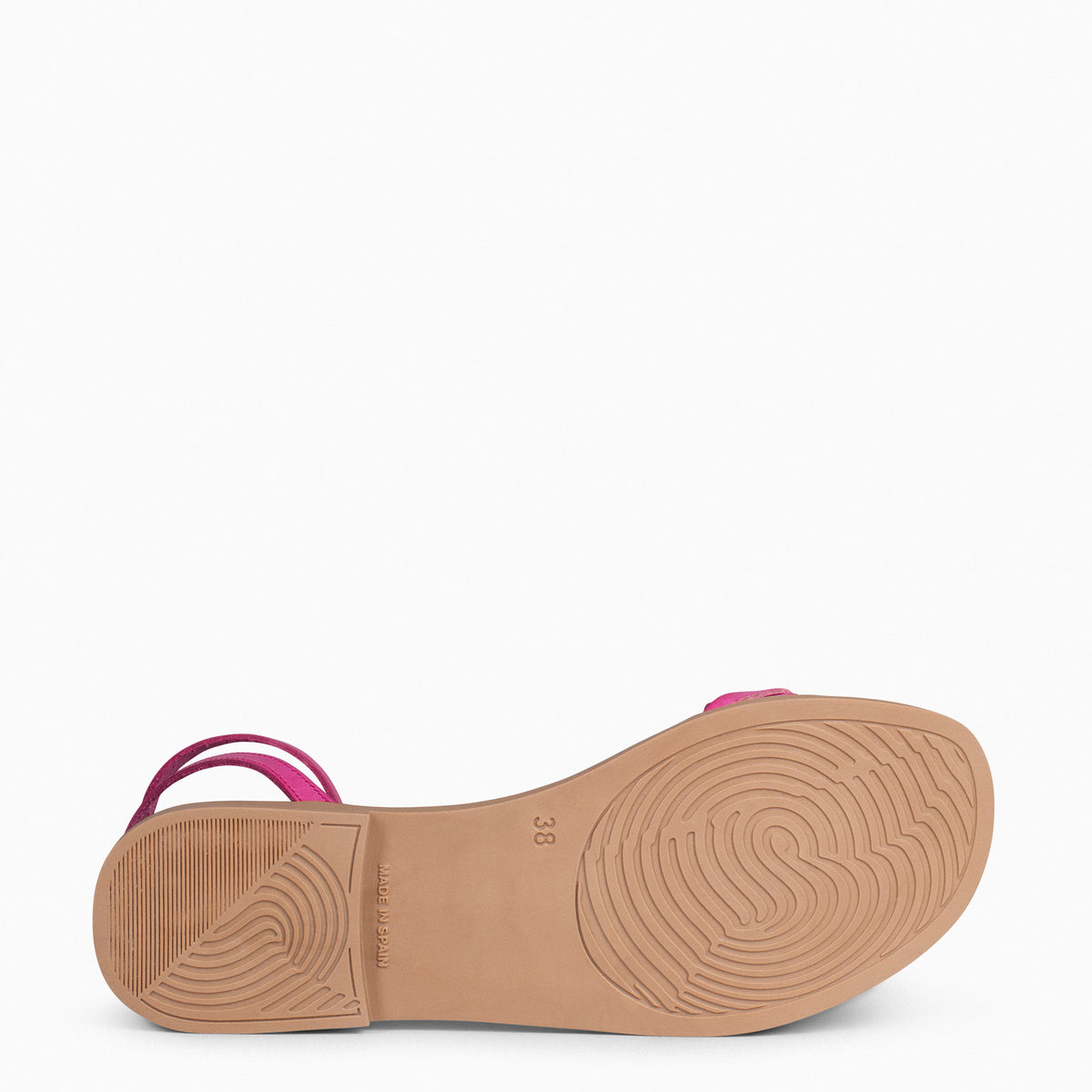 ARECA - Sandalias planas mujer FUCSIA