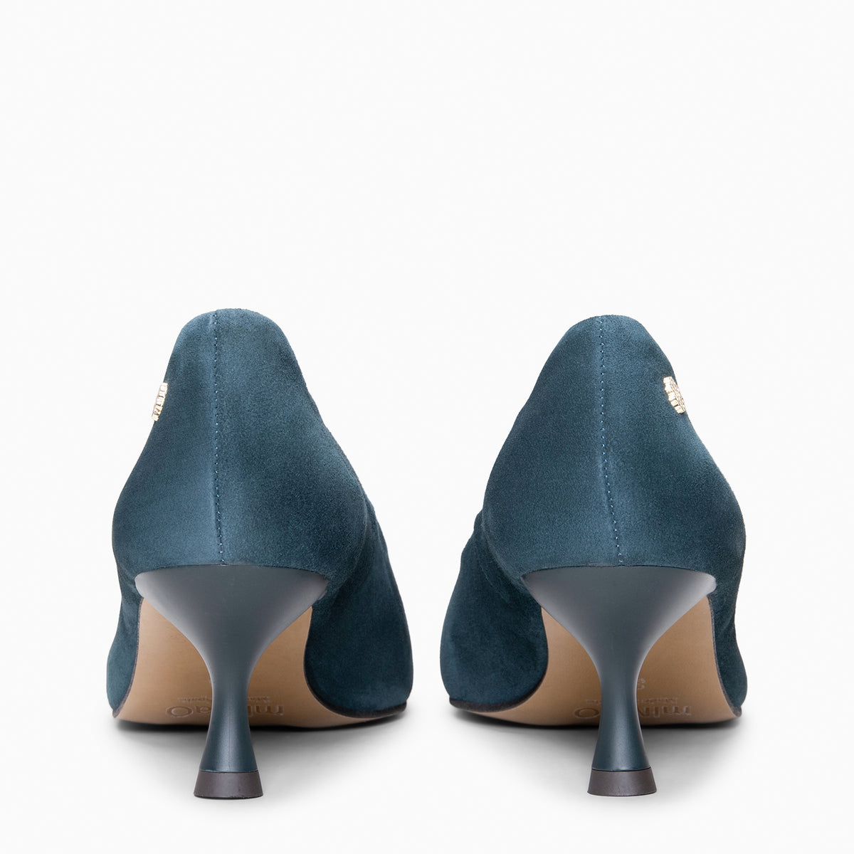 BERTA - Zapatos de tacón kitten VERDE