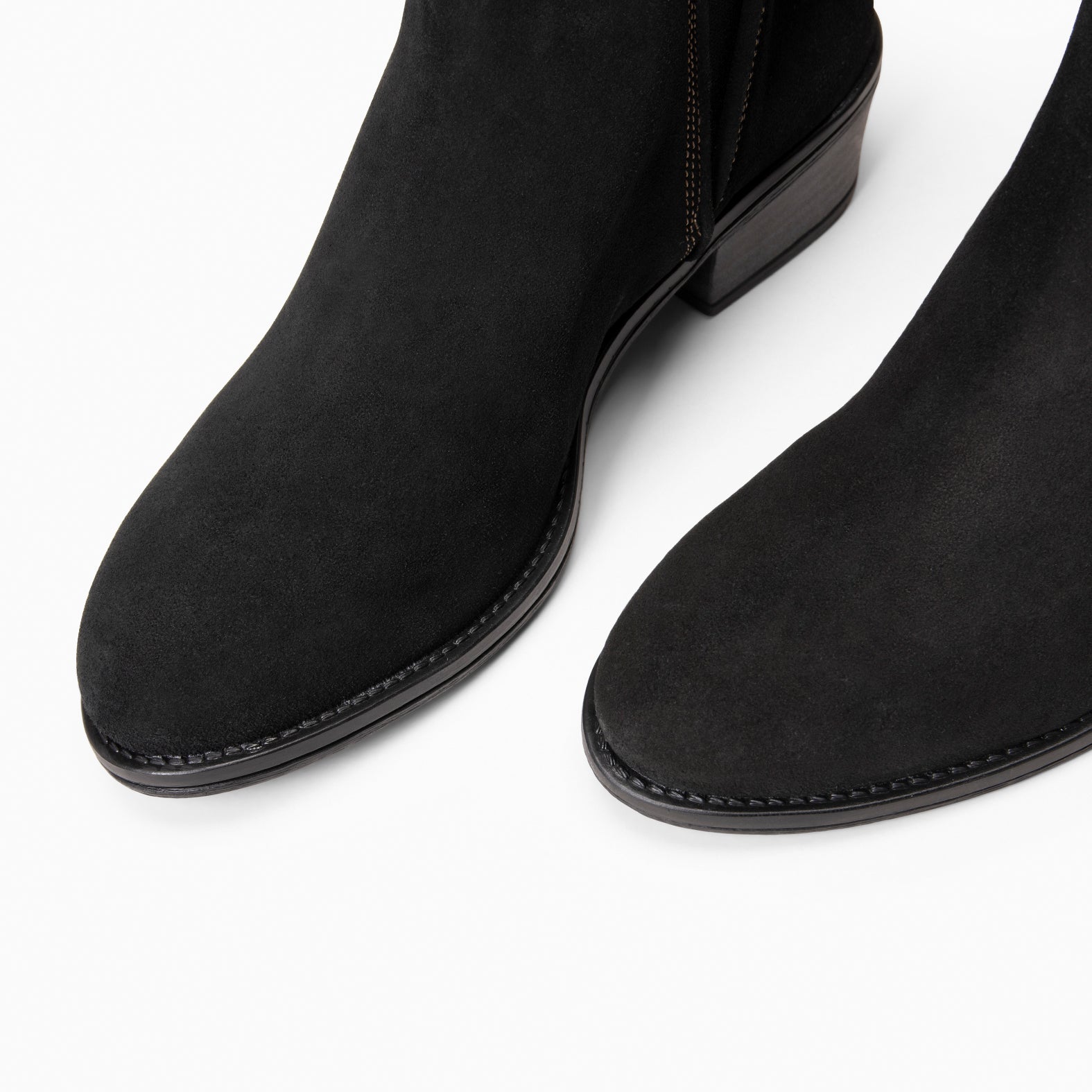 VIANA - Botín bajo con elástico NEGRO - miMaO ®