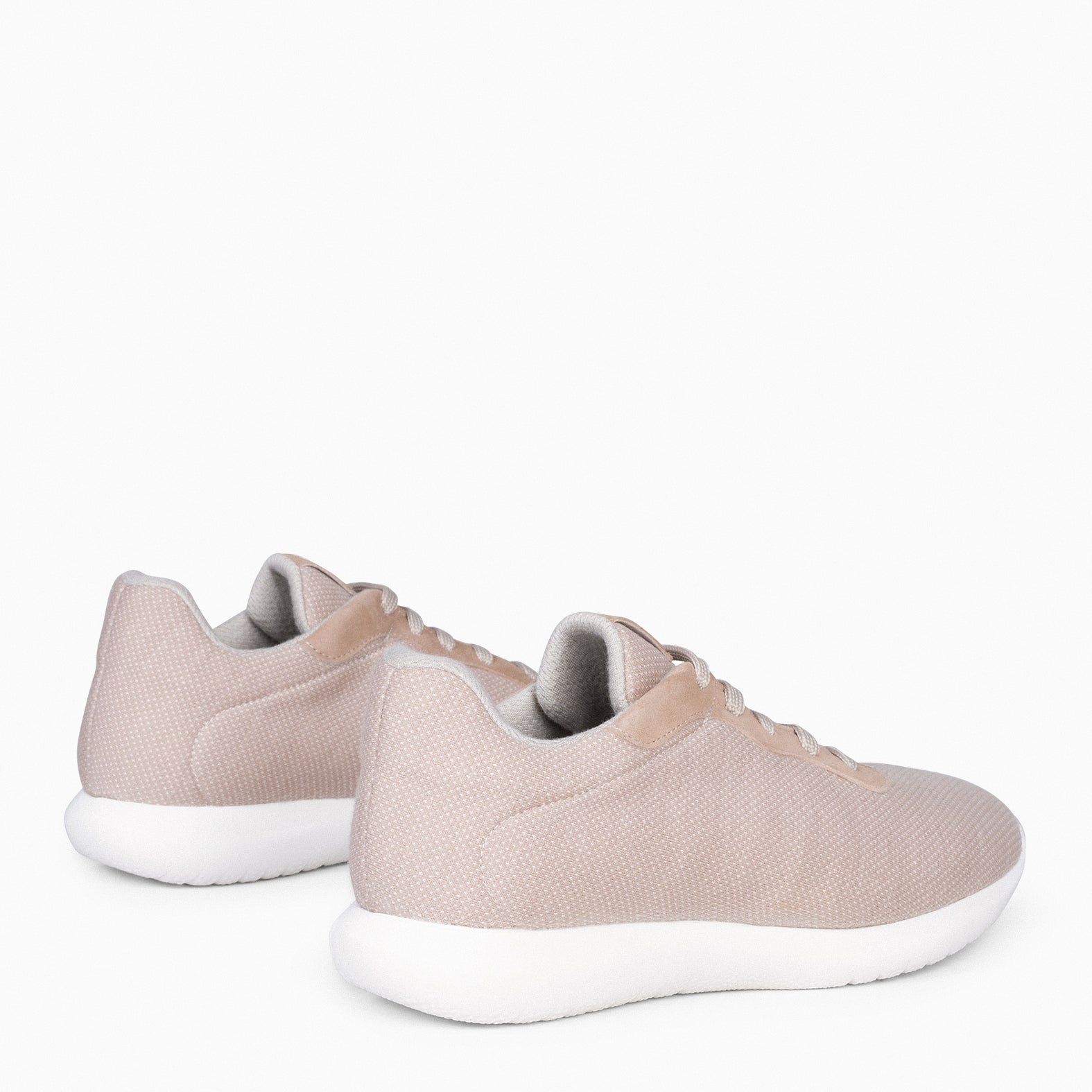 YOGA - TAUPE Merino Wool Sport Shoes