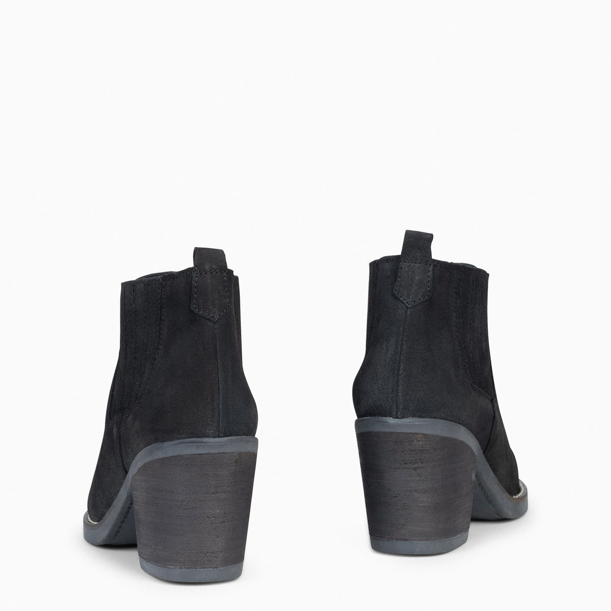 ALABAMA - Botines Cowboy de Mujer NEGRO