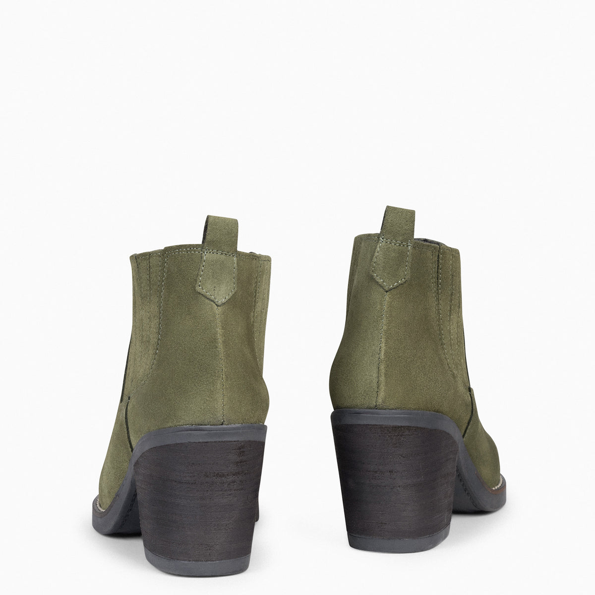 ALABAMA - Botines Cowboy de Mujer KAKI