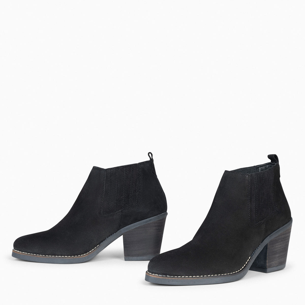 ALABAMA - Botines Cowboy de Mujer NEGRO