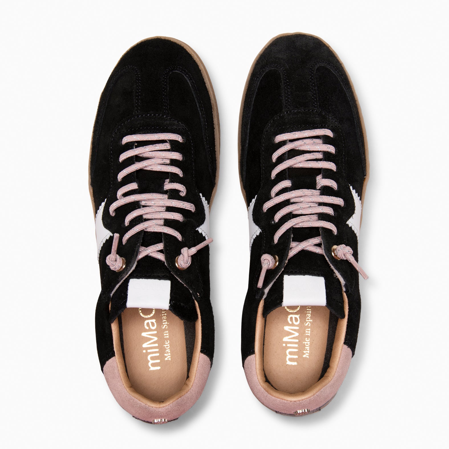 STÜDIO 01 - Deportivos NEGRO ROSA - miMaO ®
