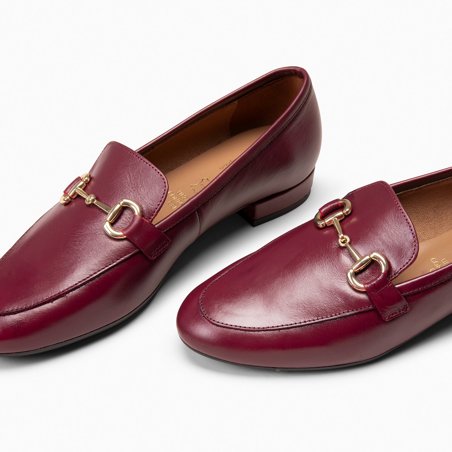 ELOISE - Mocasines planos con adorno BURDEOS - miMaO ®